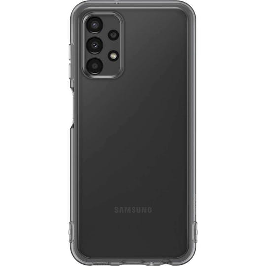 Samsung Galaxy A13 Flexibel Doorzichtig Hoesje Black