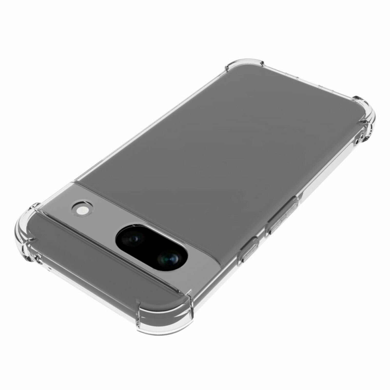 CaseBody Google Pixel 8a Shockproof Hoesje Transparant
