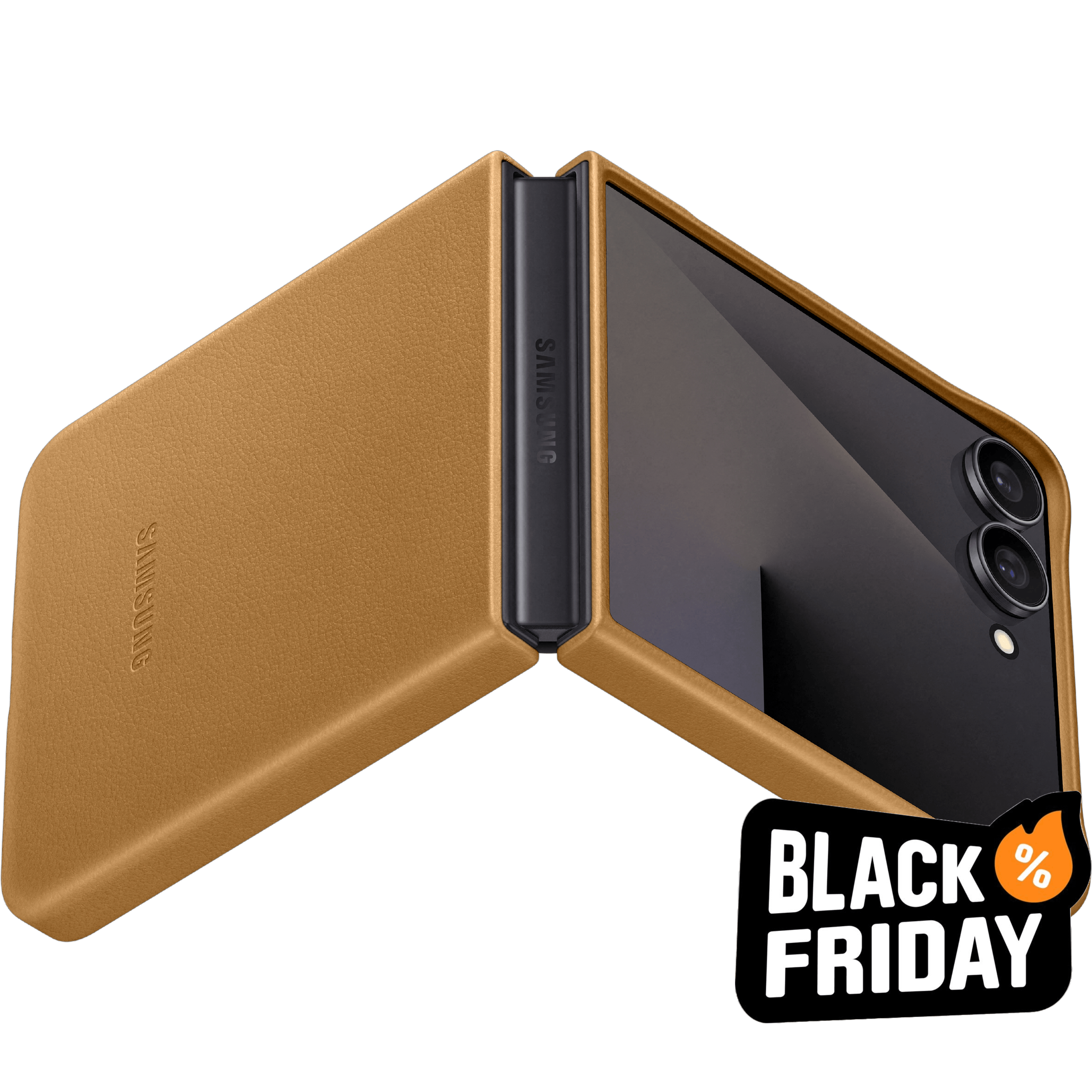 Samsung Galaxy Z Flip7 Kindsuit Case Lichtbruin