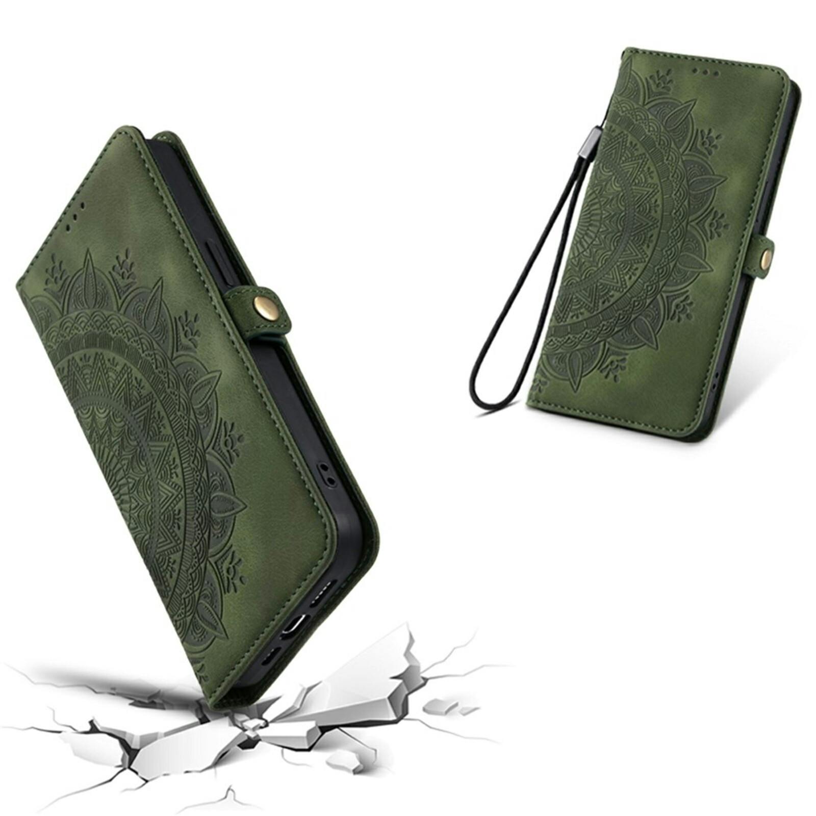 Comfycase Samsung Galaxy S26 FE Mandala Wallet Groen