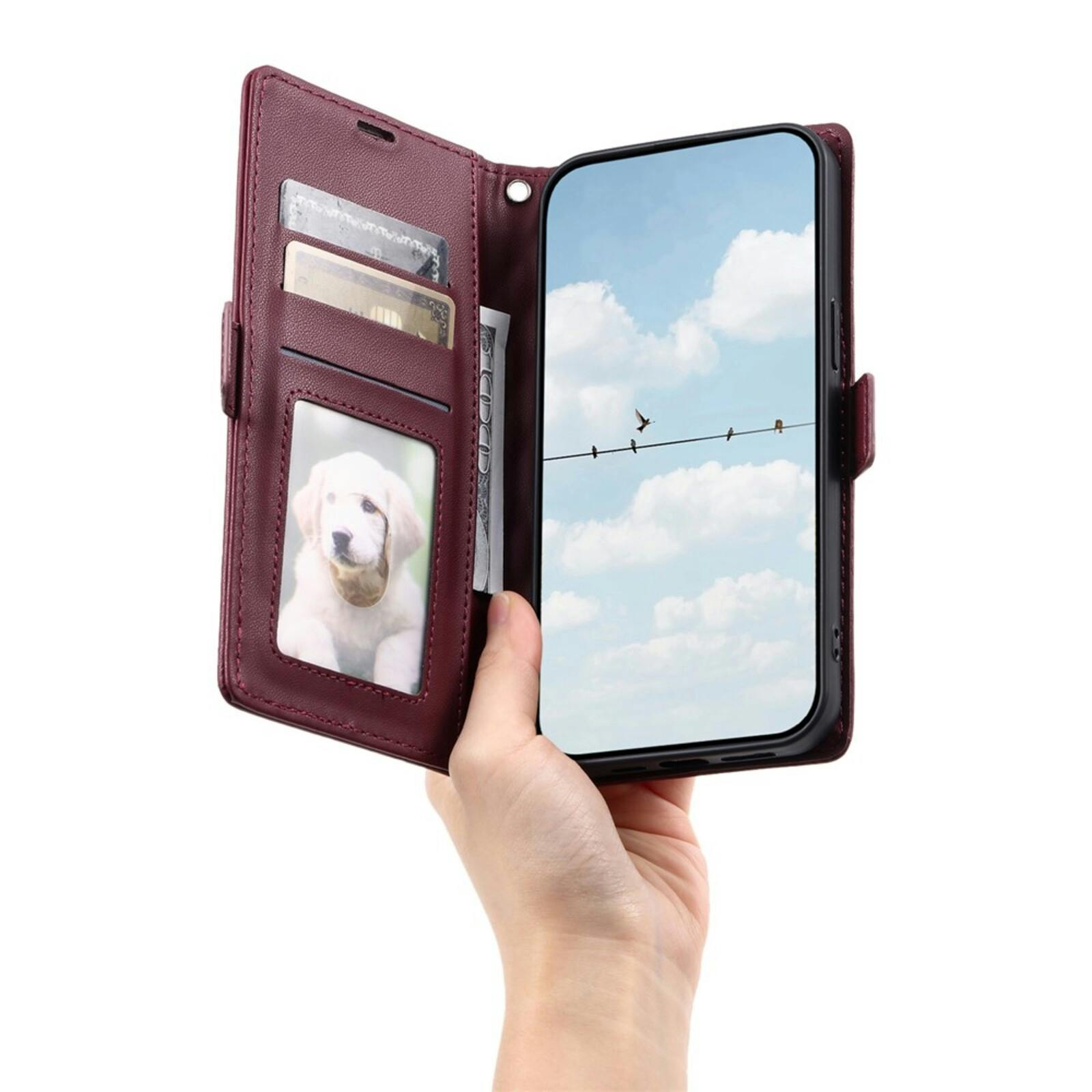 TwoTone Samsung Galaxy S25 FE Booky Rood