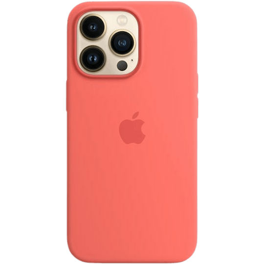 Apple iPhone 13 Pro MagSafe Siliconen Hoesje Roze Pomelo