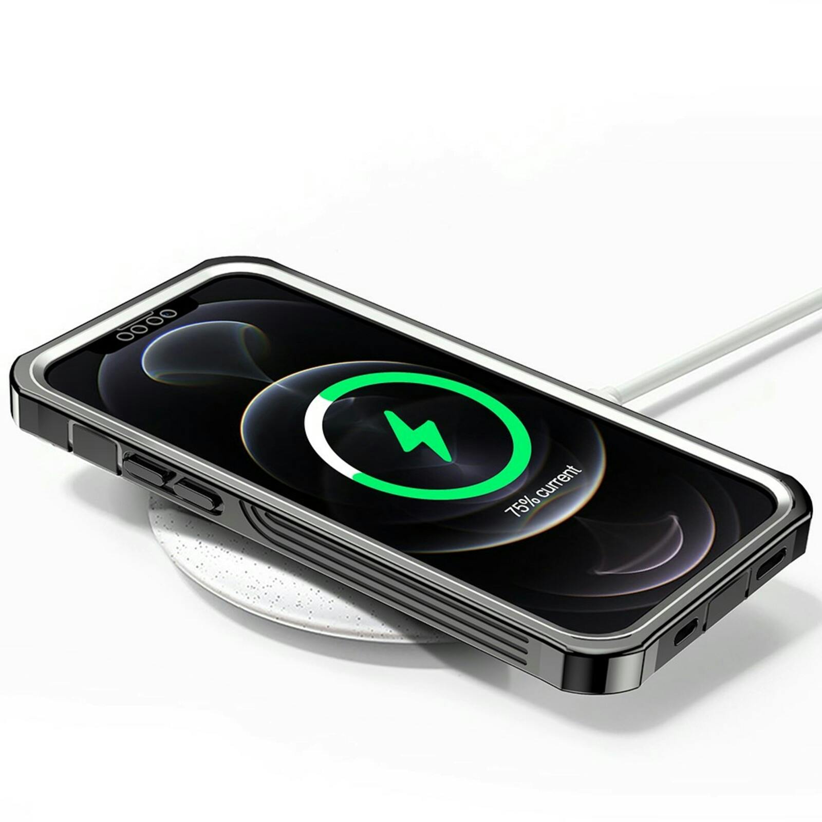 Mocaa iPhone 13 Full Protection Case Anti-Fall Zwart