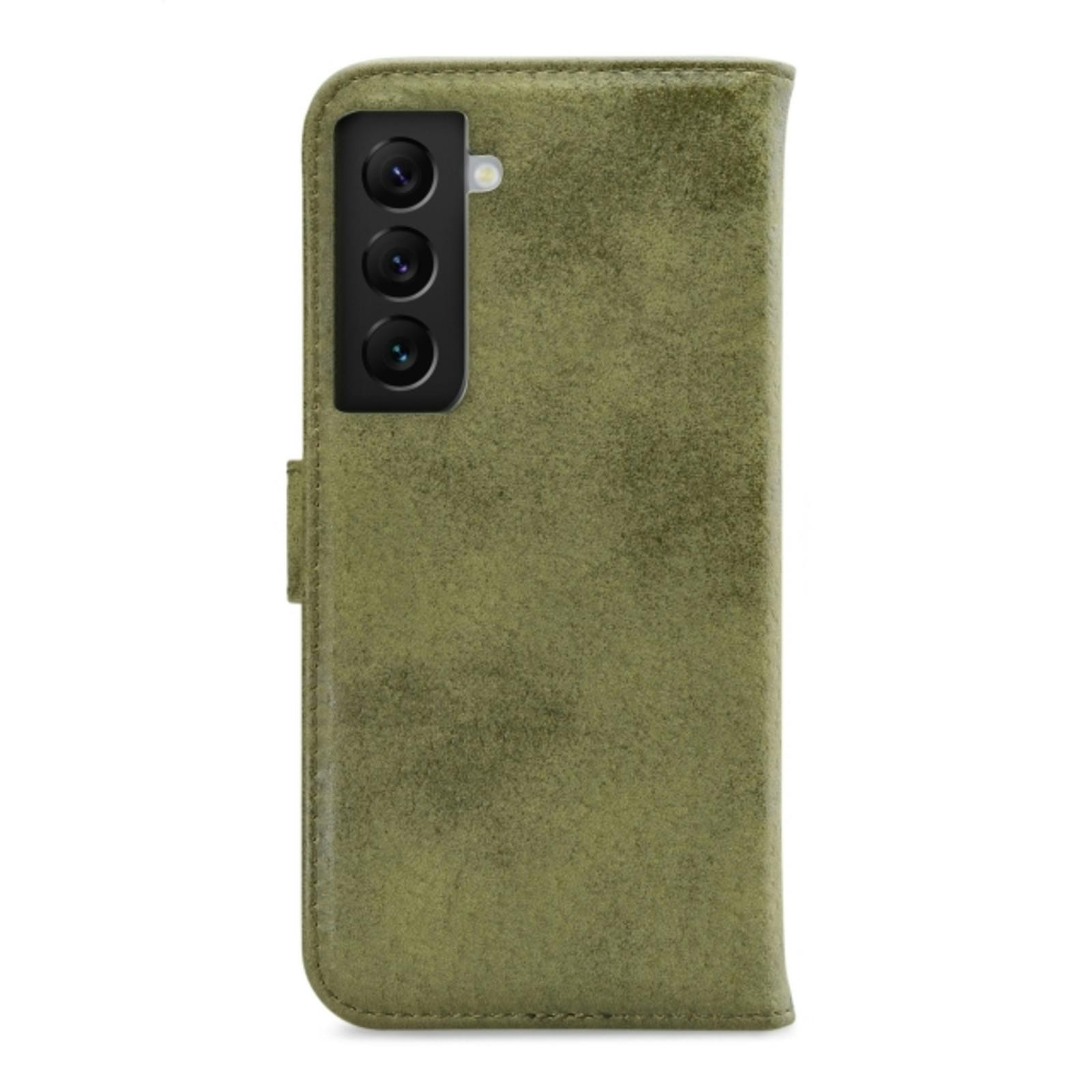 My Style Galaxy S22 Plus Portemonnee Hoesje Olive