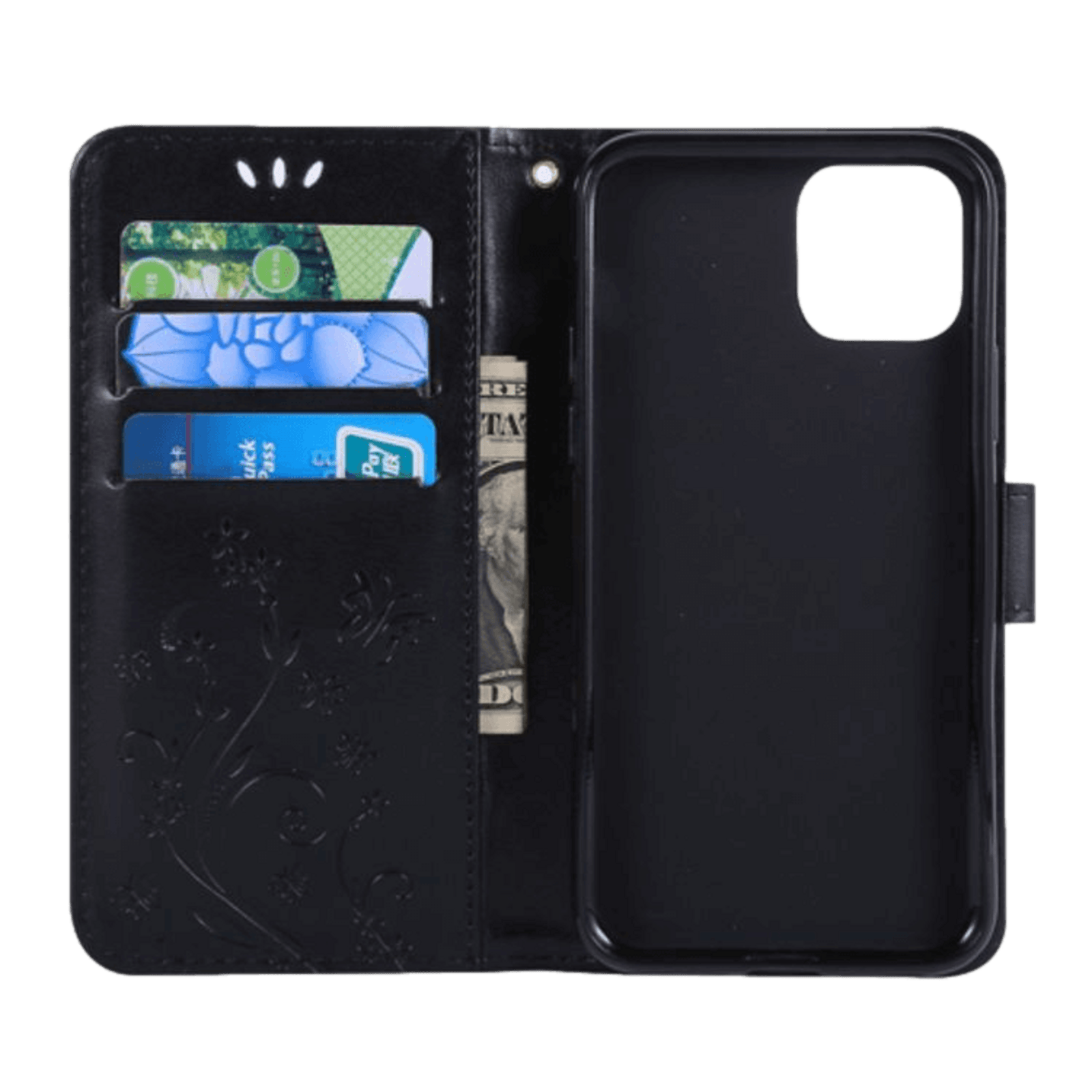 Mocaa iPhone 11 Pro Booklet Hoesje Zwart