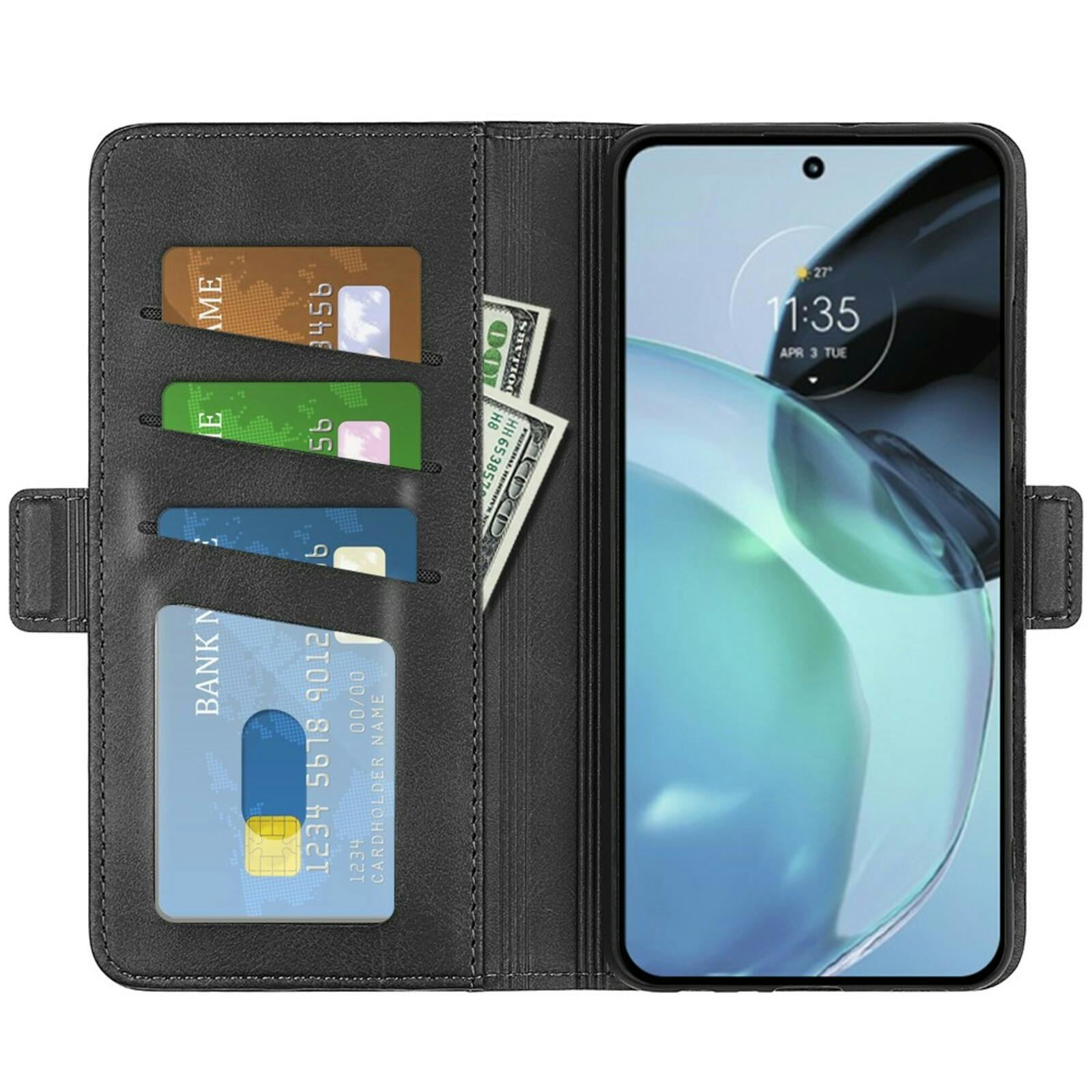 Comfycase Google Pixel 7a Bookcase Hoesje Zwart