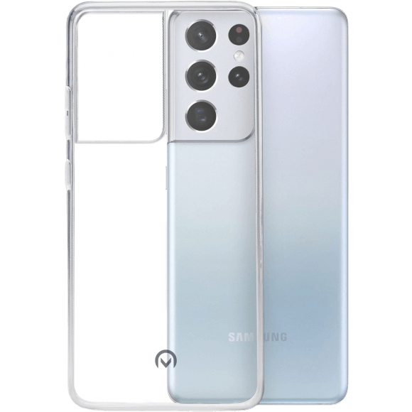 Mobilize Galaxy S21 Ultra Doorzichtig Siliconen (TPU) Hoesje