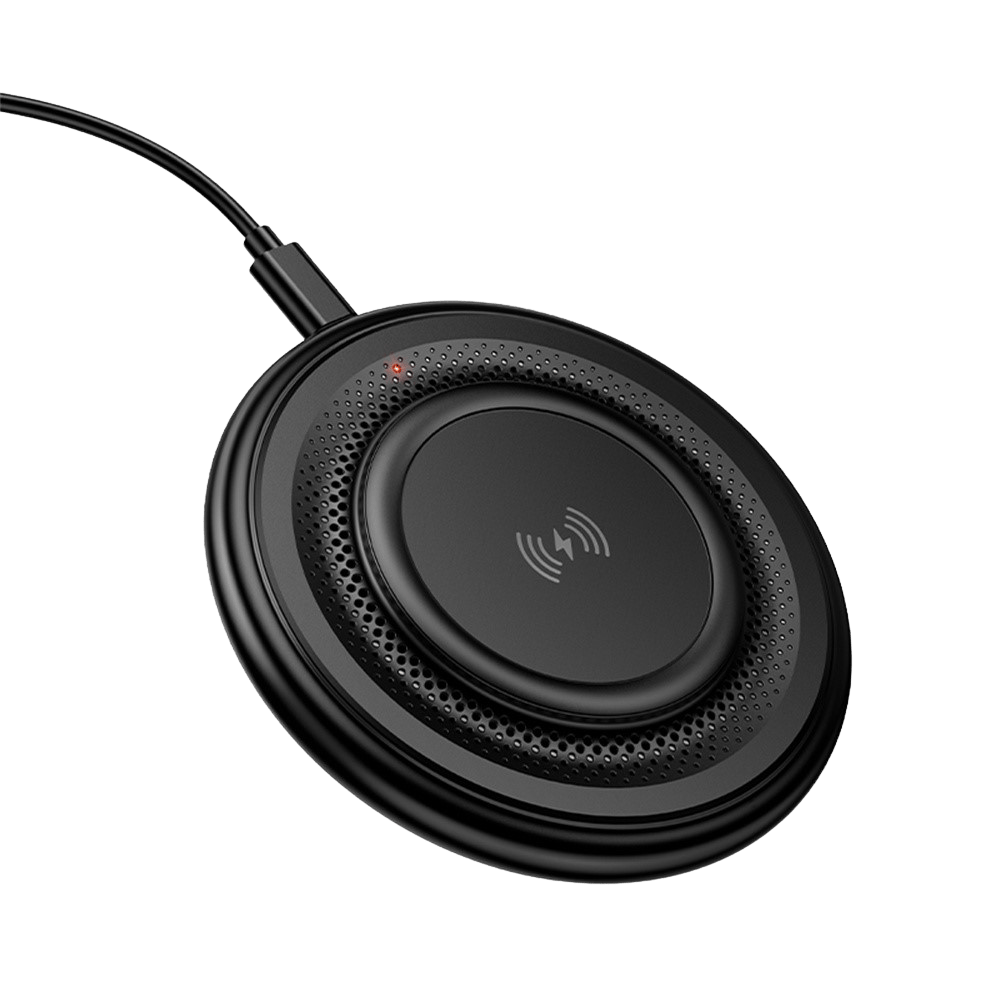 Borofone 15W Desktop Wireless Fast Charger usb-c Zwart