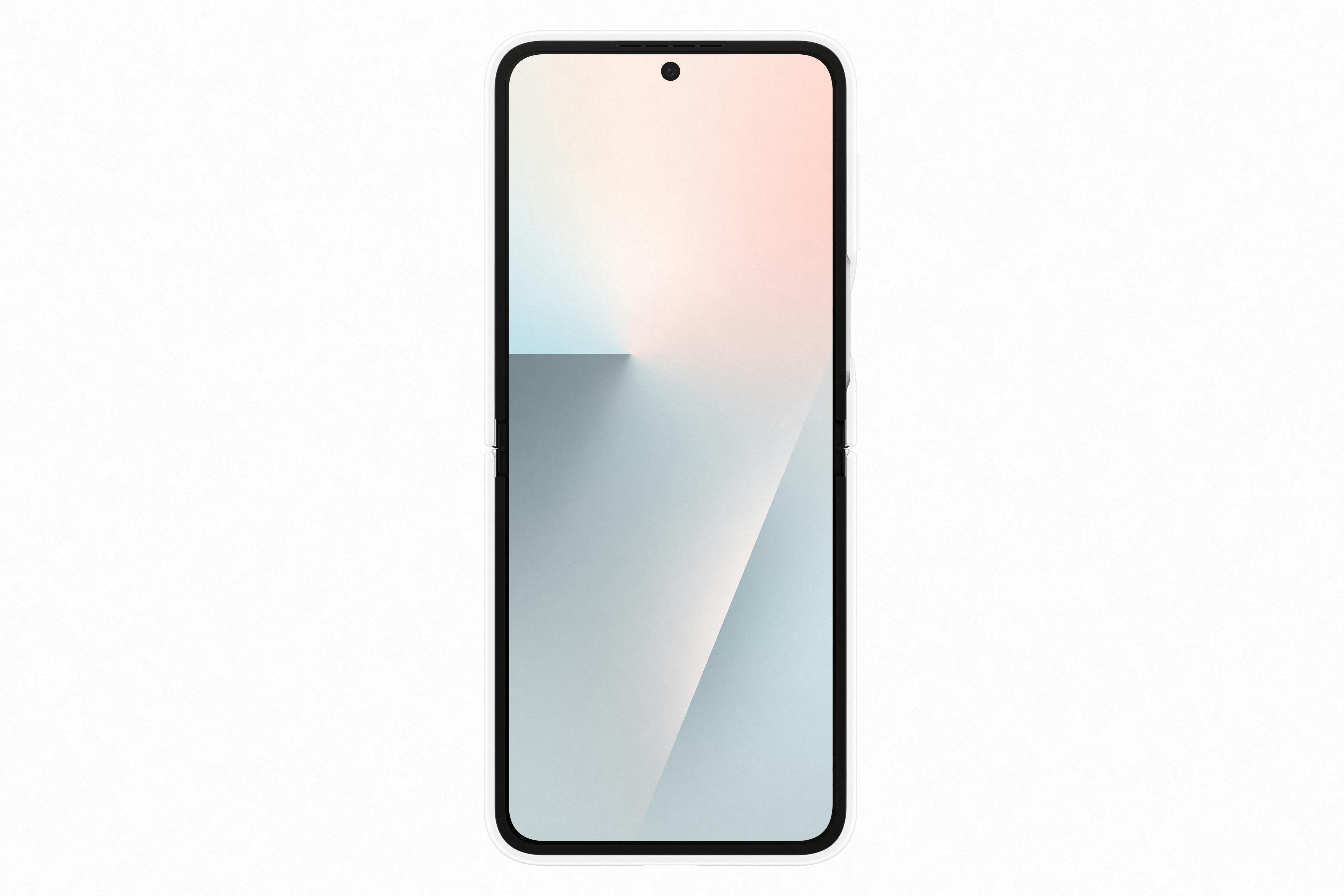 Samsung Galaxy Flip7 FE Siliconen Case Wit