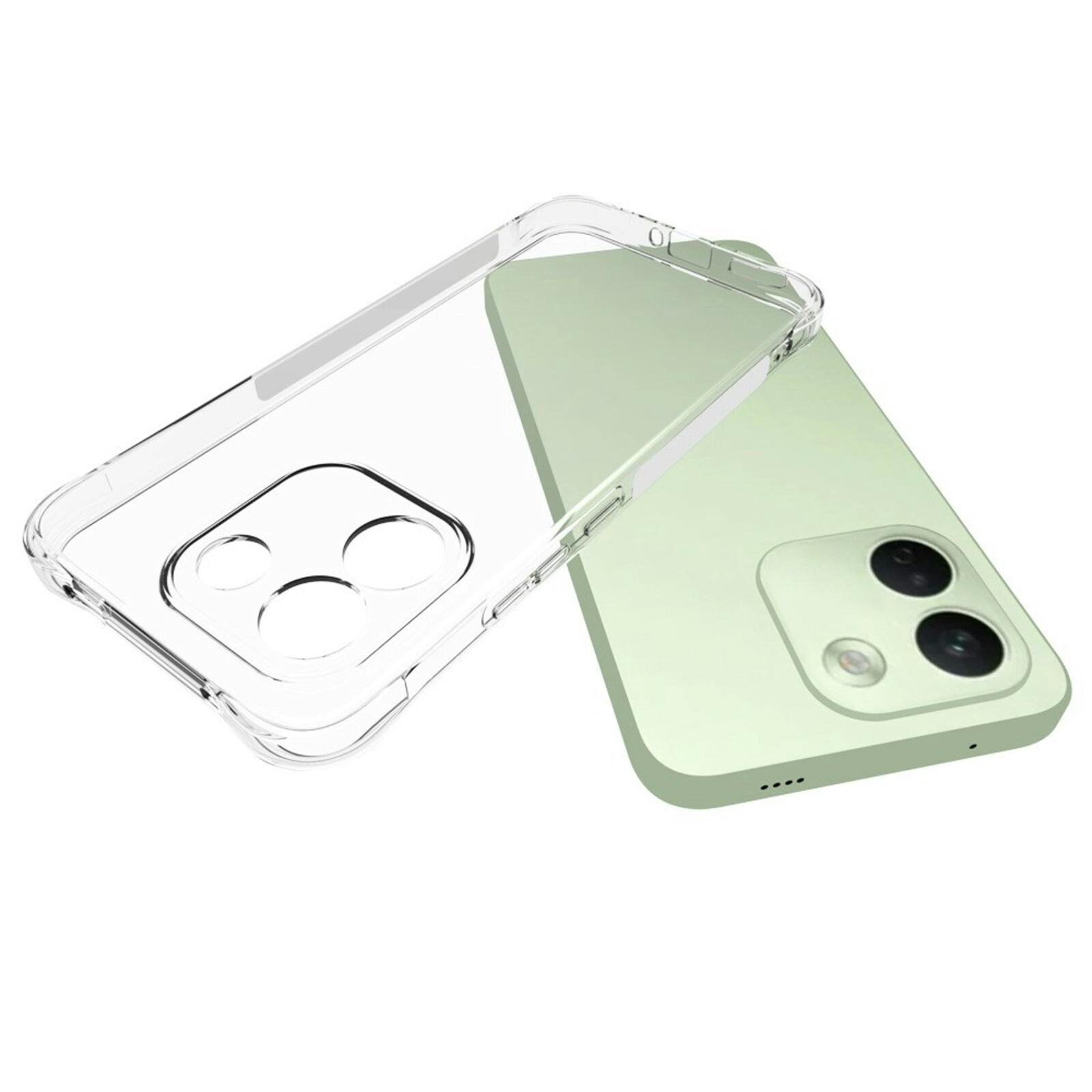 CaseBody Xiaomi Redmi Note 17 Pro Max Shockproof Hoesje Transparant