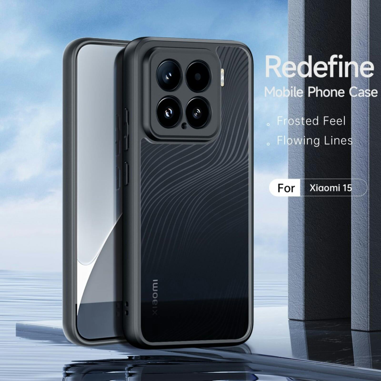 DUX DUCIS Xiaomi 15 Aimo Series Eco Hoesje Zwart