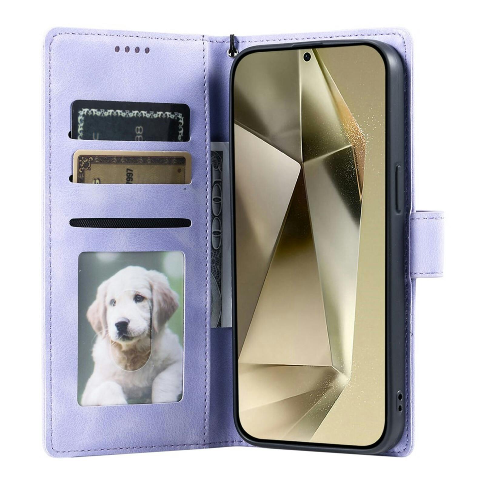 Comfycase Samsung Galaxy S26 Ultra Mandala Bookcase Paars