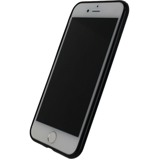 Mobilize iPhone 8/SE Siliconen (TPU) Hoesje Zwart