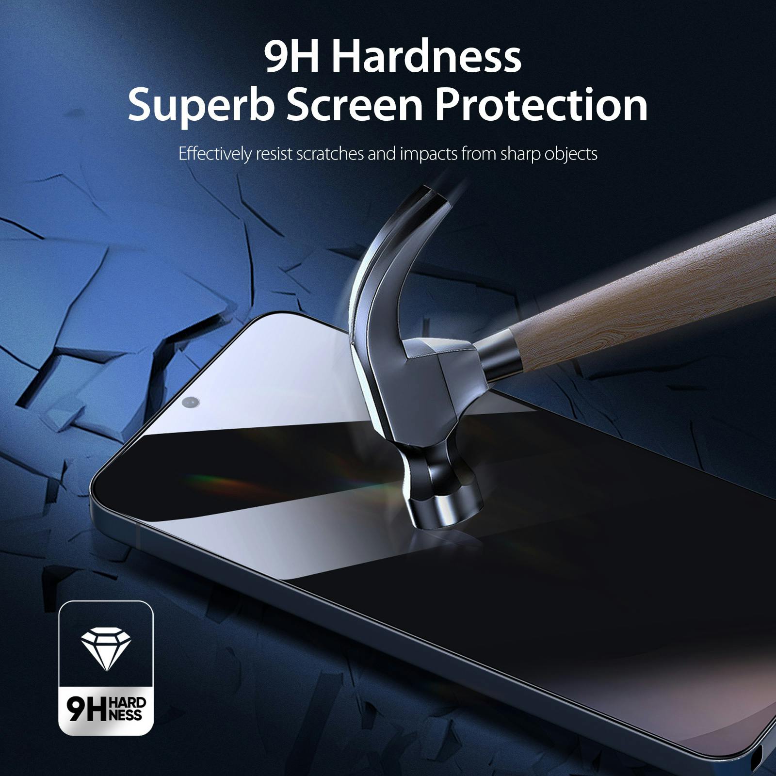 DUX DUCIS Samsung Galaxy S26 HD Screenprotector Gehard Glas Privacy