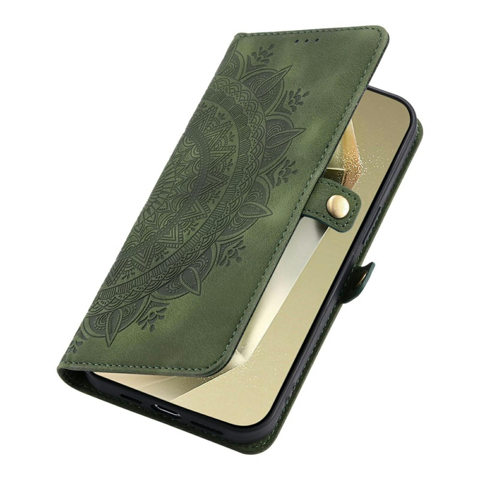 Comfycase Samsung Galaxy S26 FE Mandala Wallet Groen