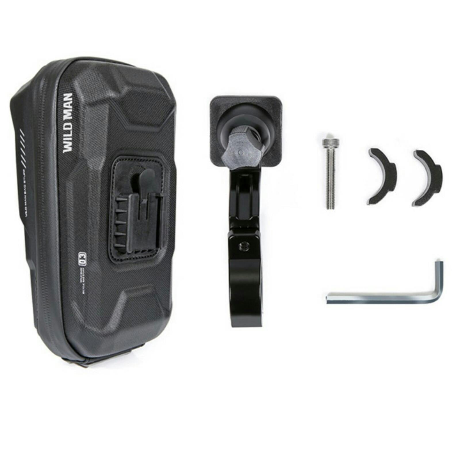 Wild Man XT3S Waterproof Telefoonhouder Fiets Zwart