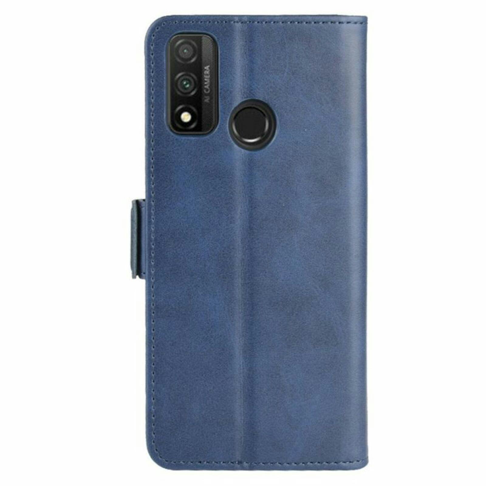 Comfycase Huawei P Smart 2020 Bookcase Hoesje Blauw