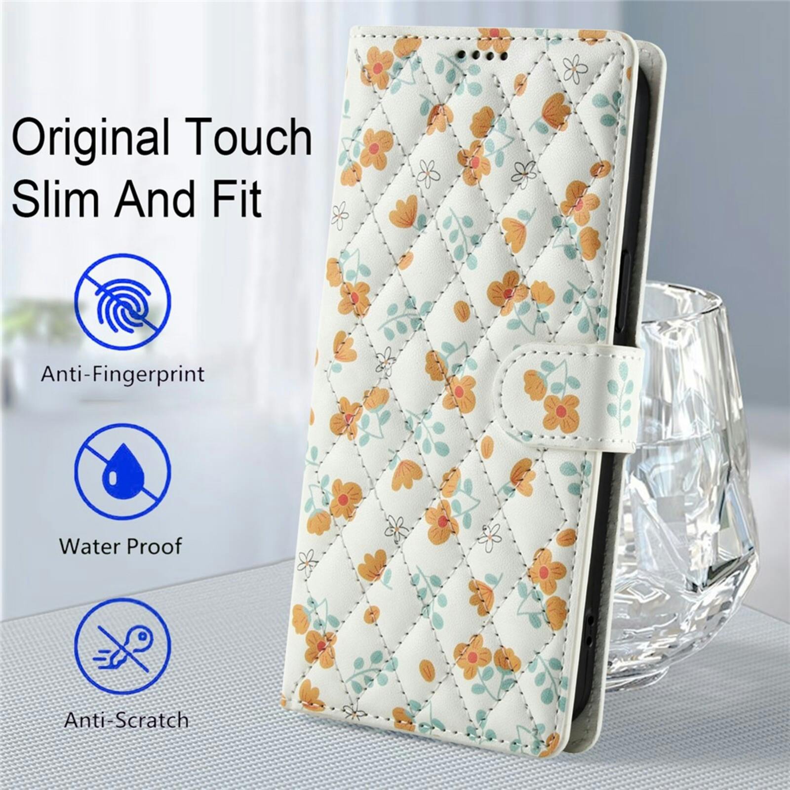 Comfycase Samsung Galaxy A37 Wallet Bloemen