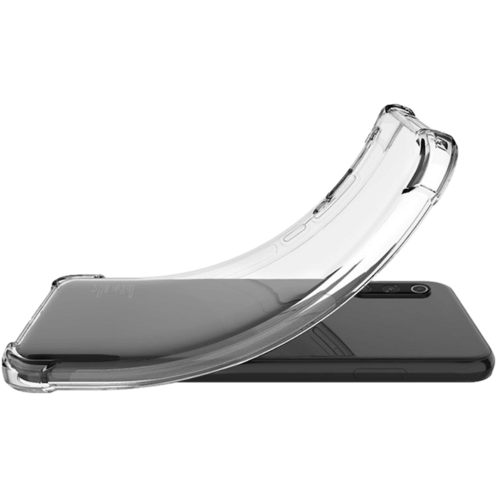 Imak OnePlus Nord Airbag Shockproof Hoesje mét Screenprotector Transparant