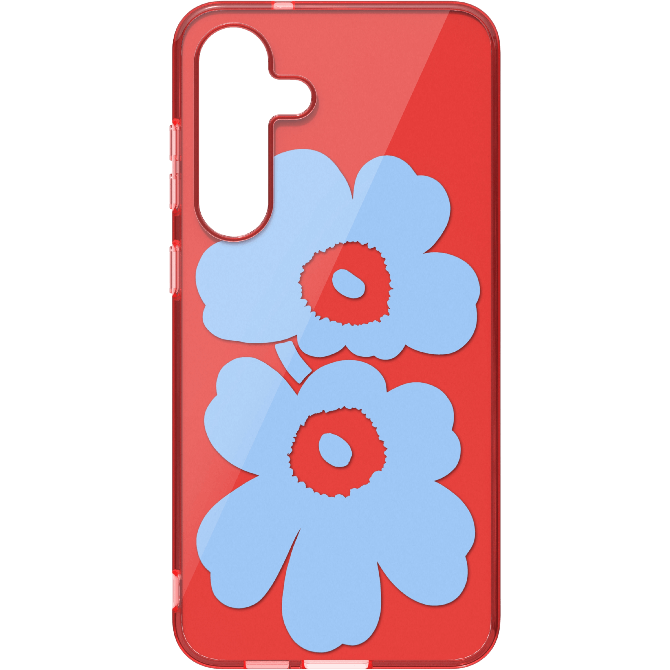 Samsung Galaxy S25 Plus Unikko Hybrid Marimekko Case Red