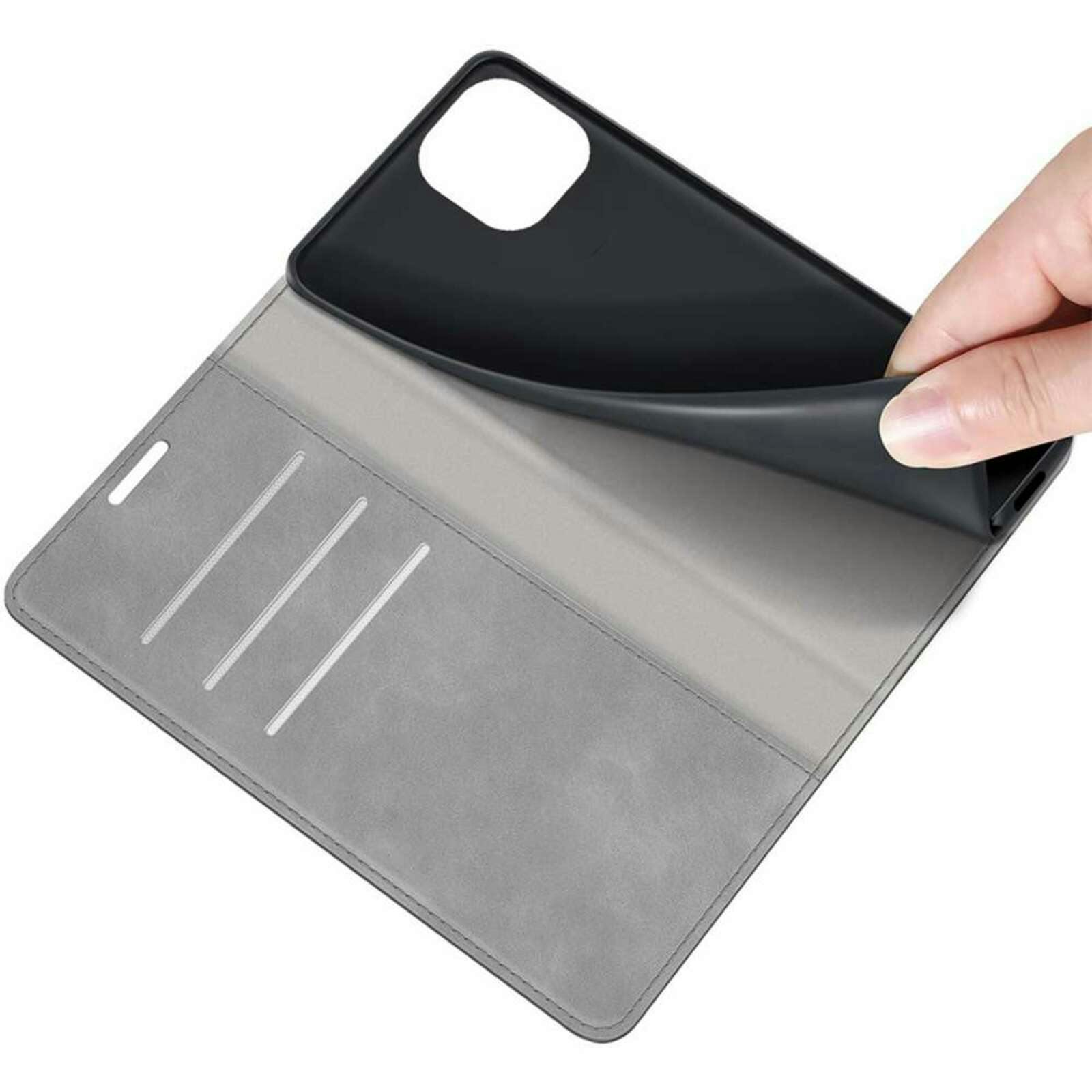 Just in Case Xiaomi (Mi) 11 Lite 5G (NE) Portemonnee Hoesje Grijs