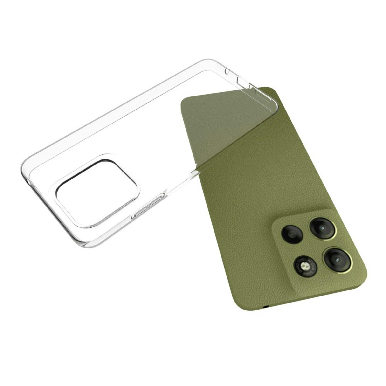 Mocaa Motorola G15 Clear Hoesje Transparant