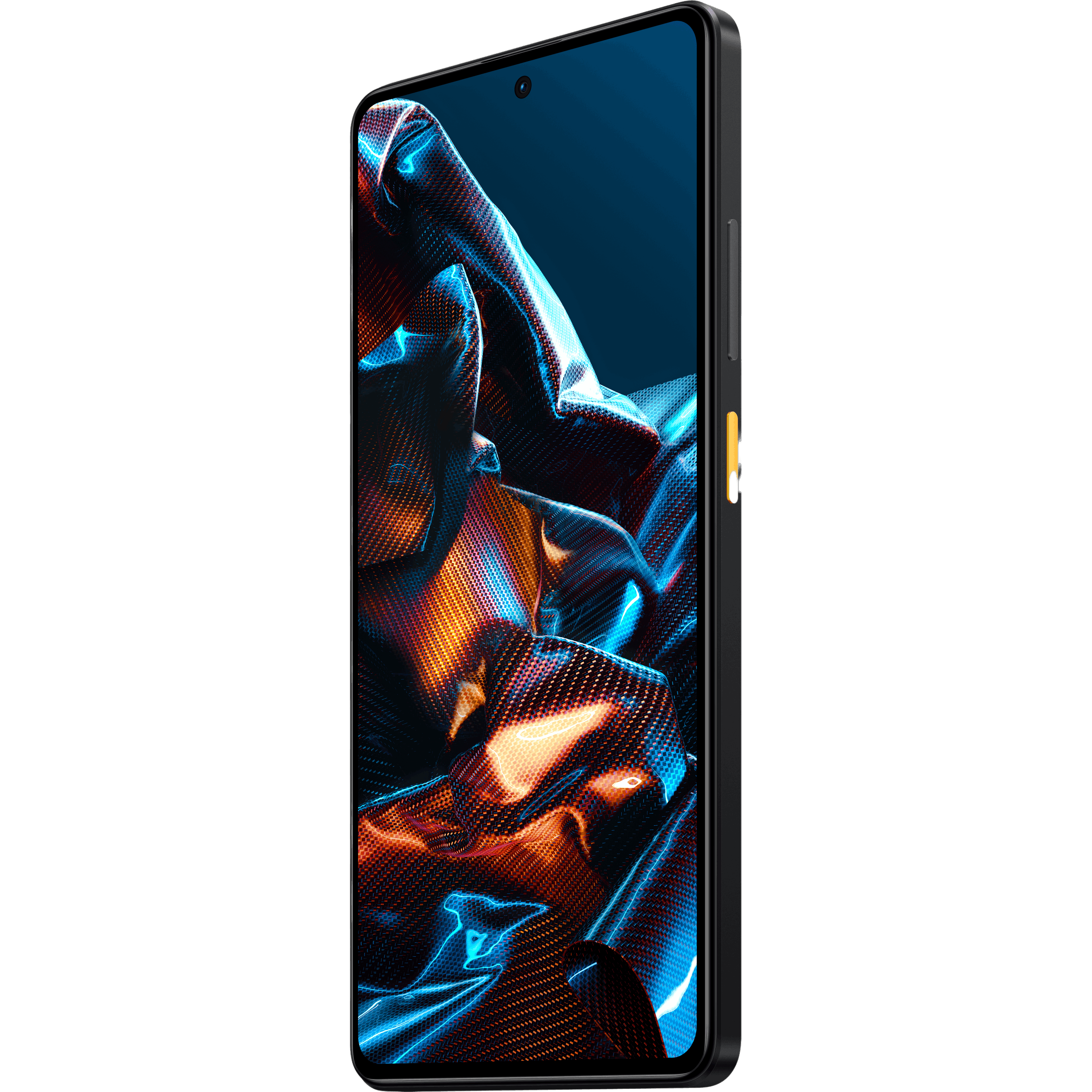 POCO X5 Pro 5G Yellow - Aanzicht vanaf rechts