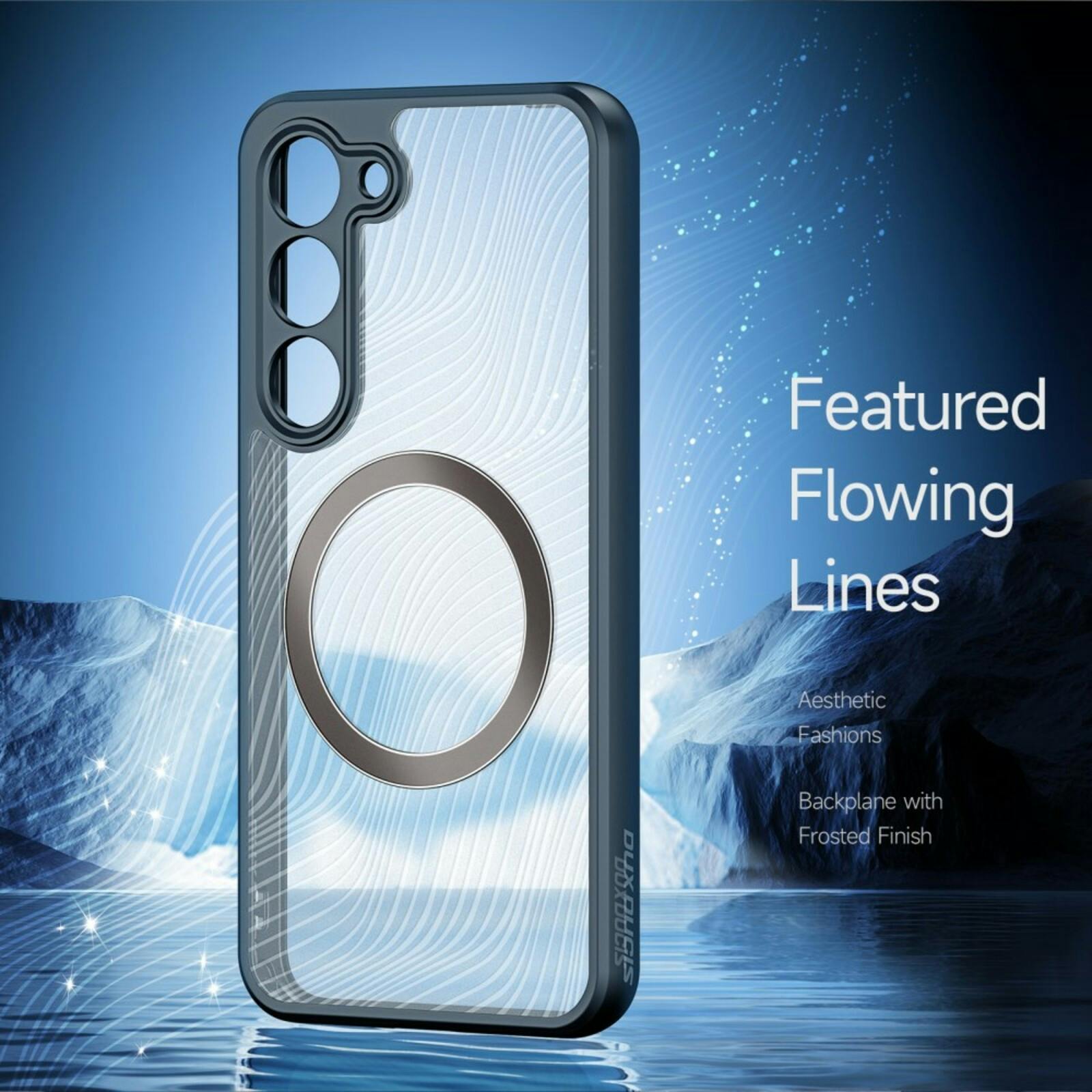 DUX DUCIS Samsung S23 Aimo Series Magsafe Eco Hoesje Zwart