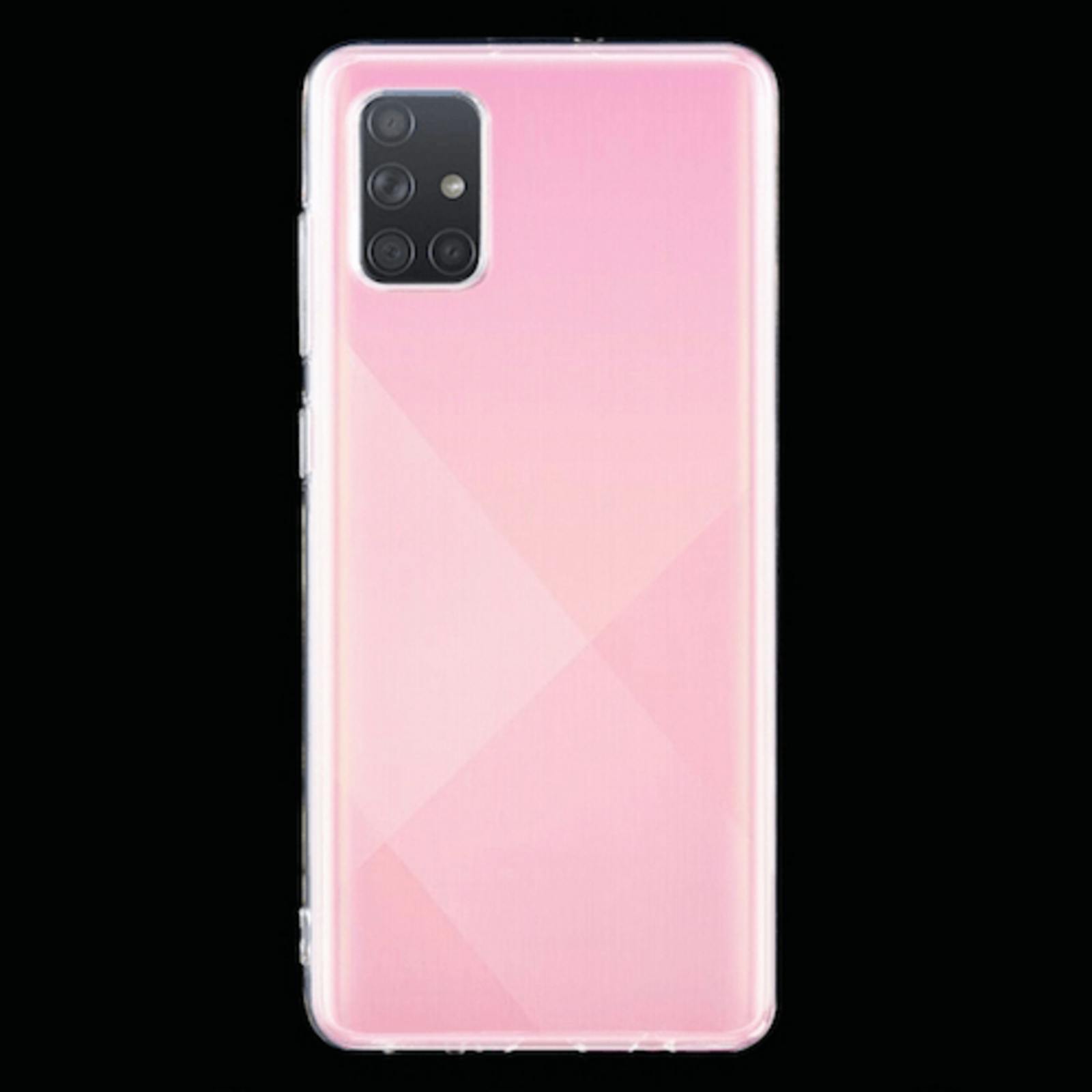 Mocaa Samsung Galaxy A71 0.75mm Doorzichtig Beschermhoesje Transparant