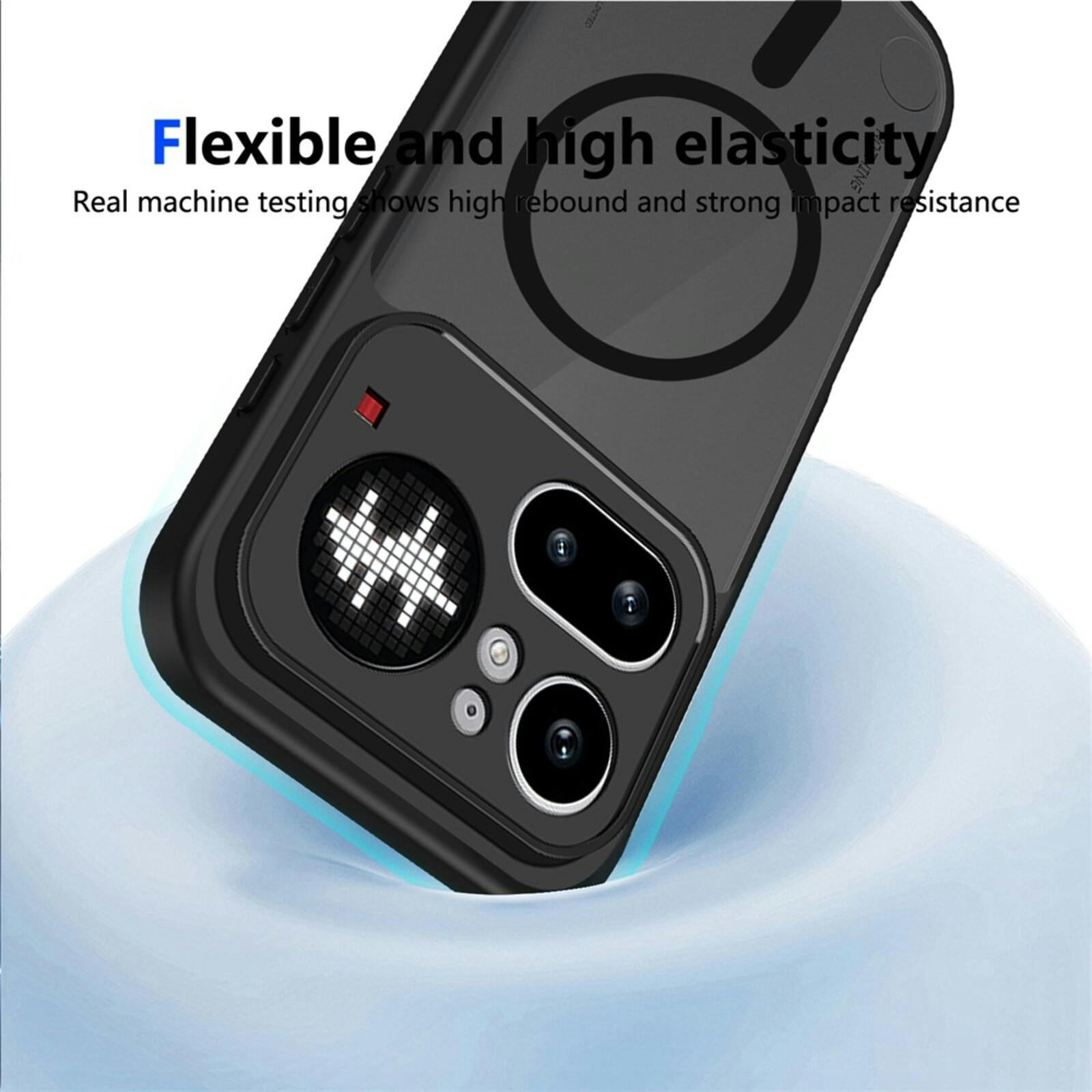 CaseBody Nothing Phone (4a) Pro Magnetisch Hoesje Zwart
