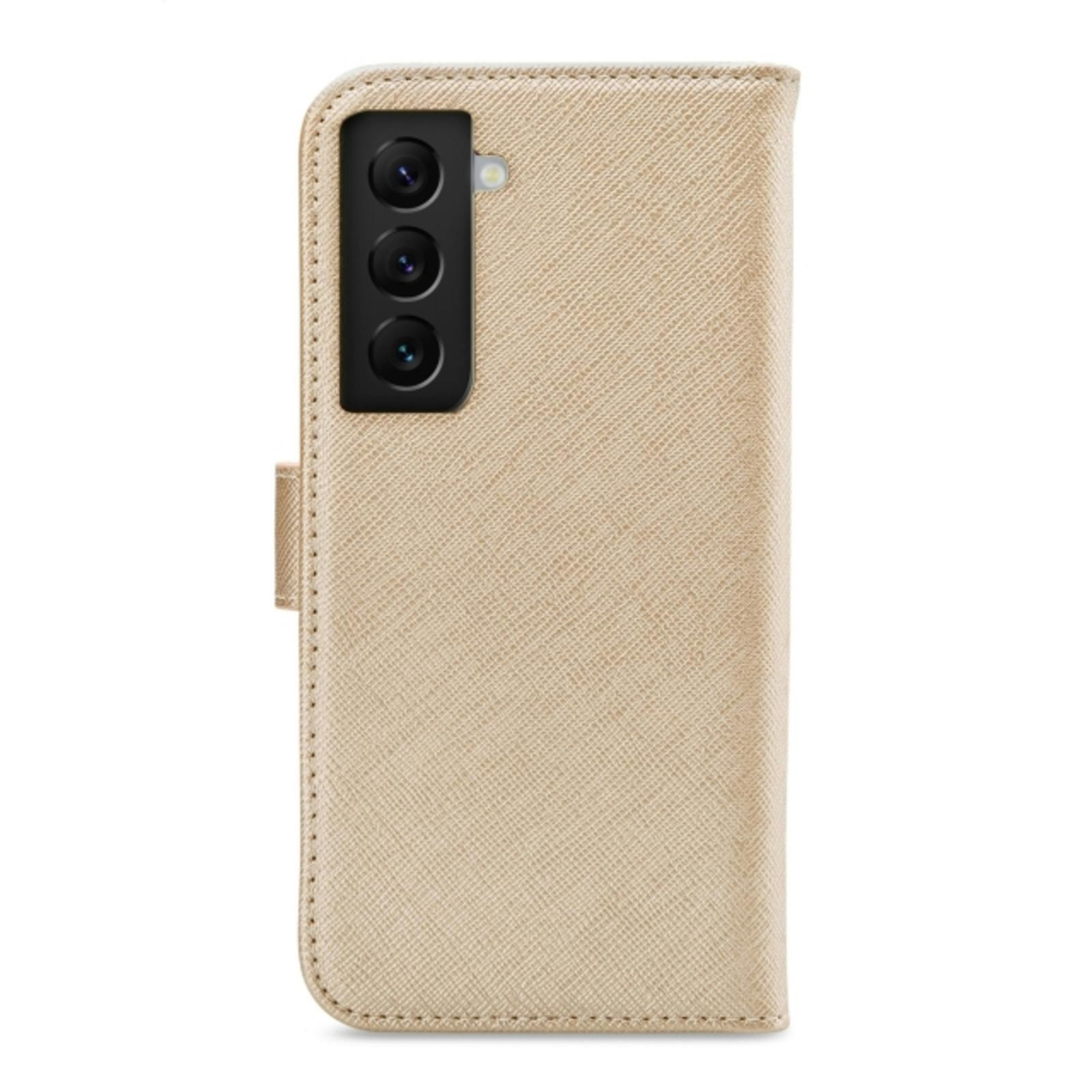 My Style Galaxy S22 Plus Portemonnee Hoesje Gold