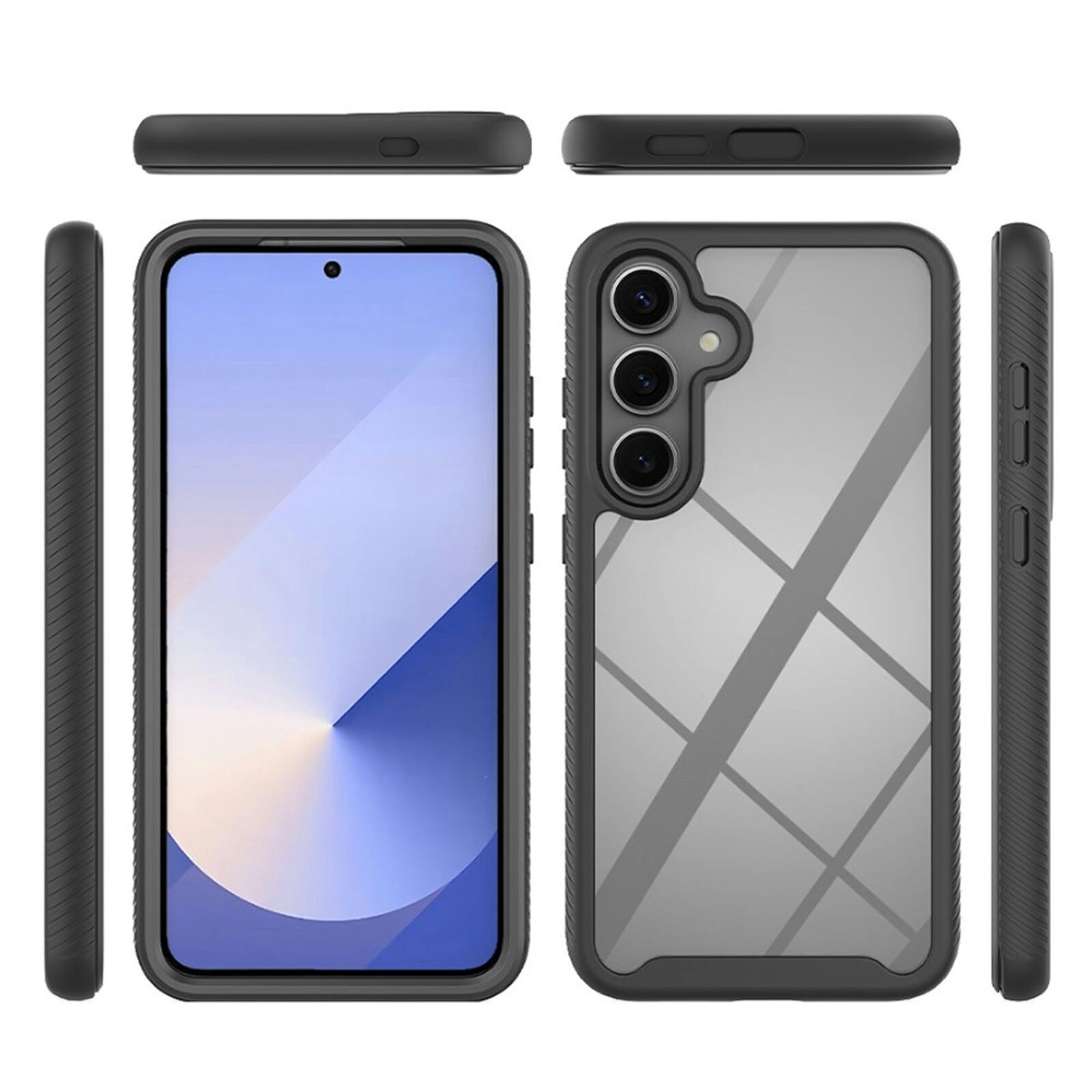 Comfycase Samsung Galaxy S25 Plus Full Protection Cover Zwart