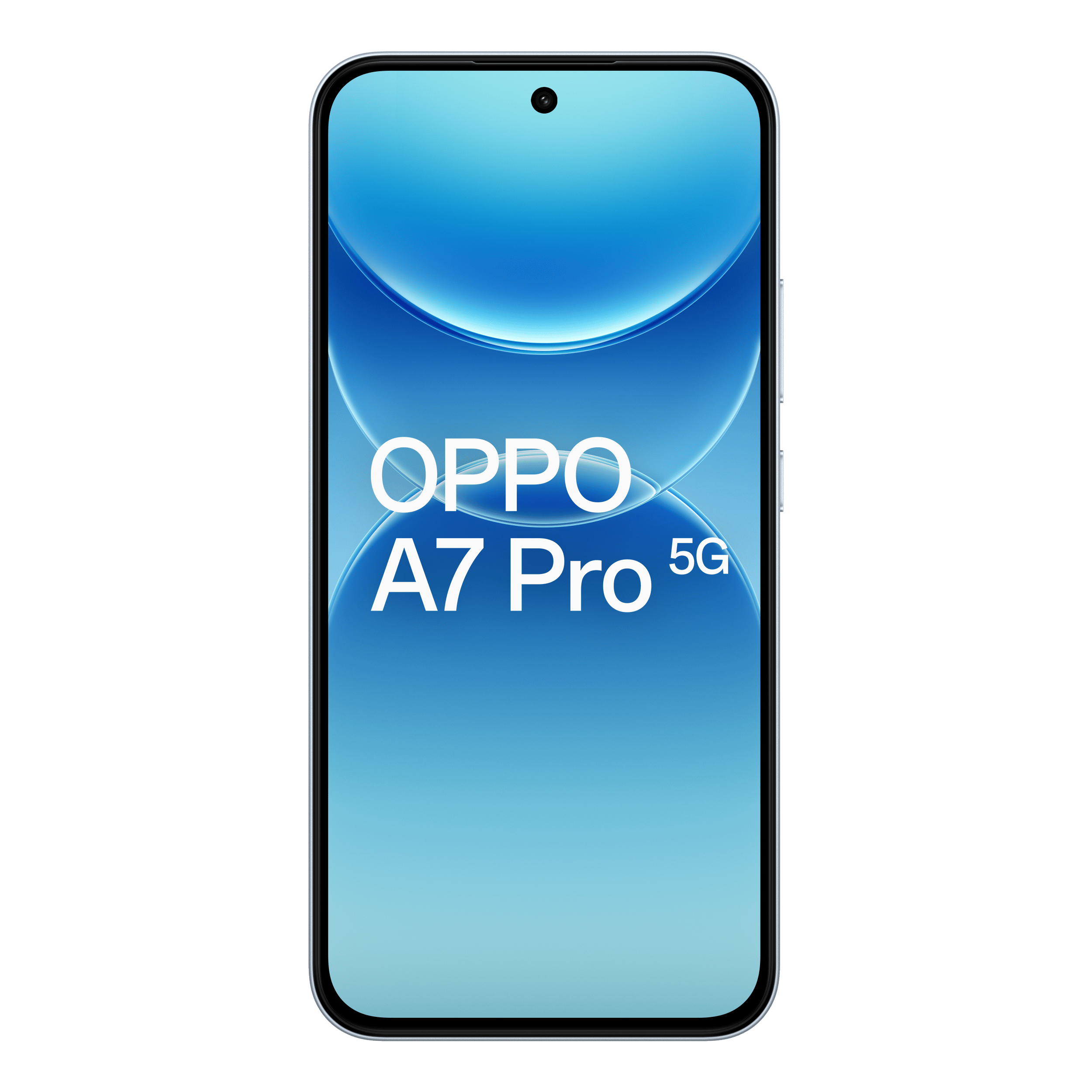 OPPO A7 Pro 5G Surfing Blue - Voorkant