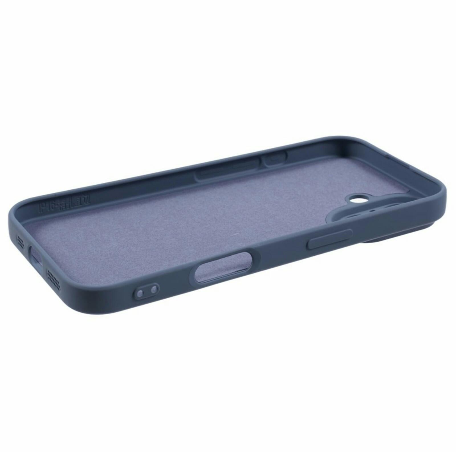 Mocaa Apple iPhone 16 Plus Lens Protection Hoesje Blauw