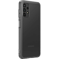 Samsung Galaxy A13 Flexibel Hoesje Black - Voorkant