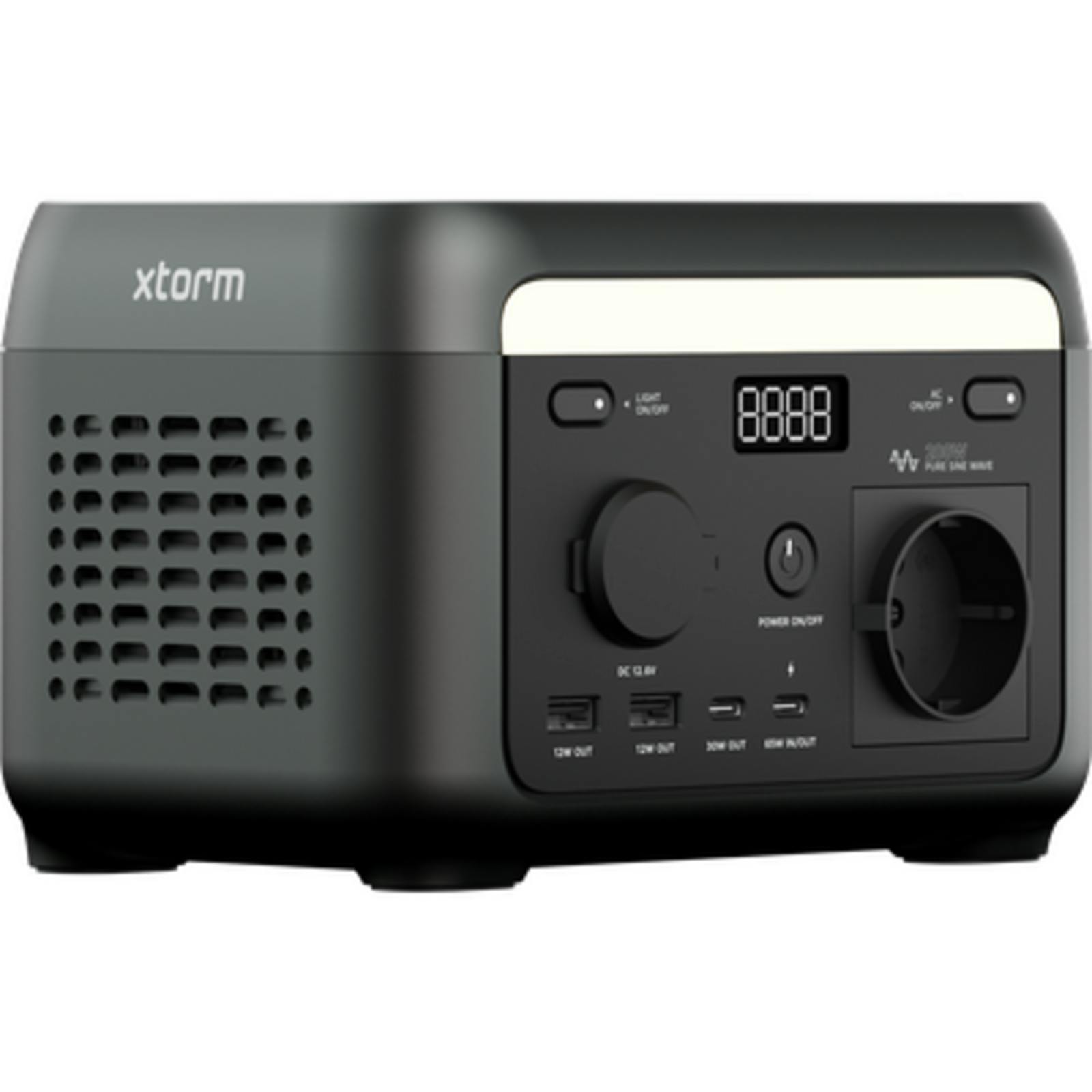 Xtorm 200W Portable Power Station Zwart