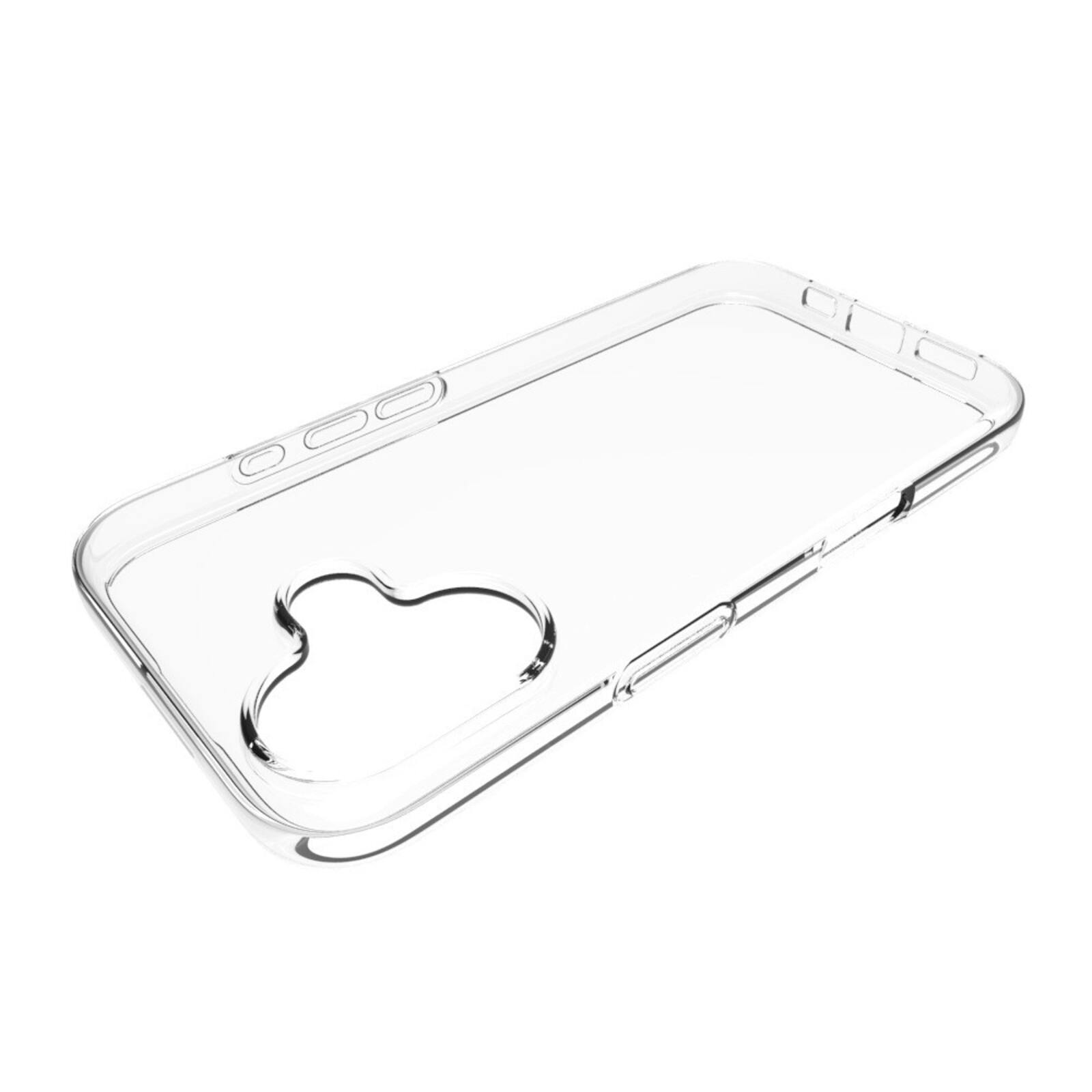Mocaa Apple iPhone 17 Clear Hoesje Transparant
