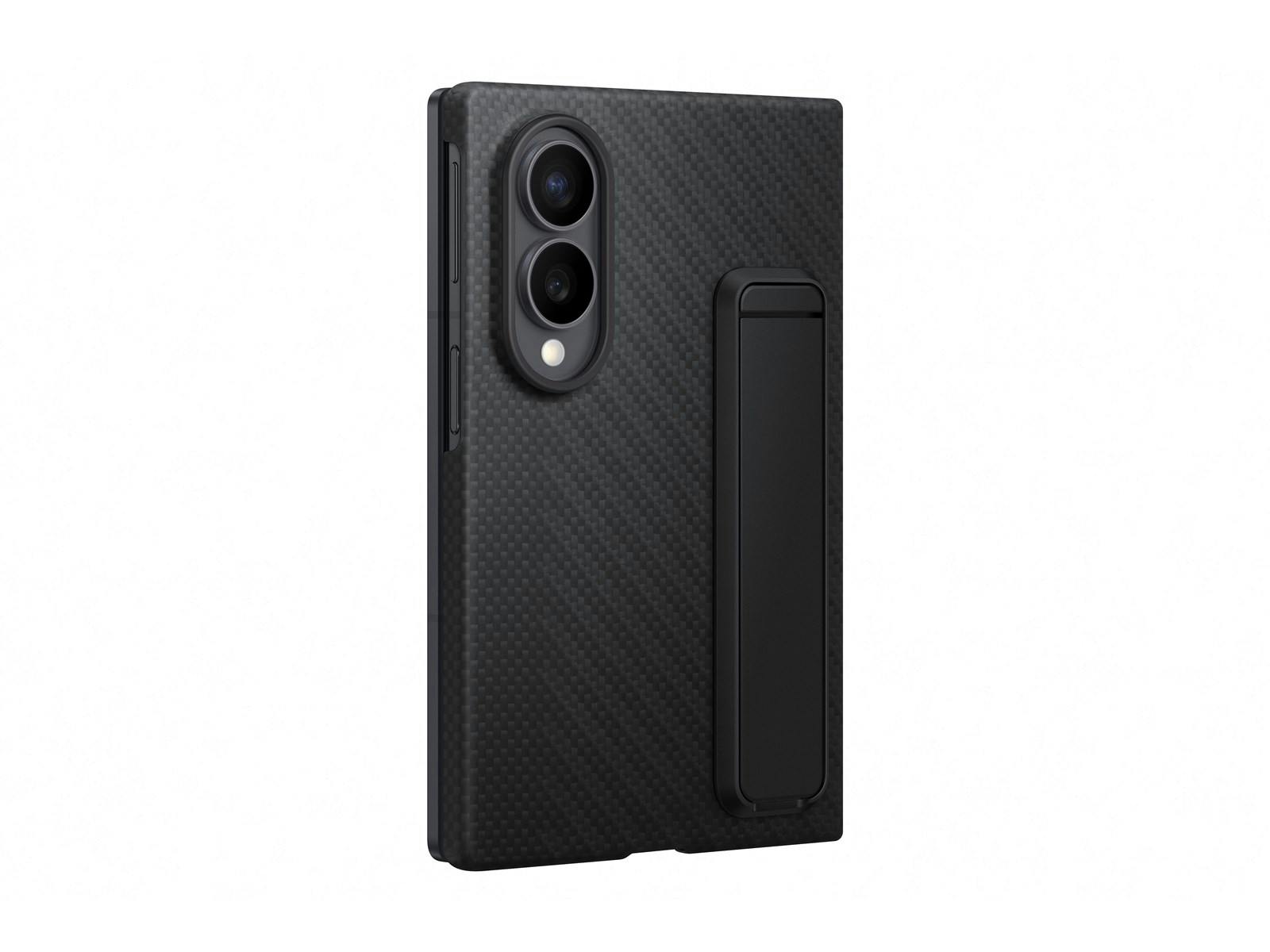 Samsung Galaxy Z Fold8 Carbon Standing Case Zwart