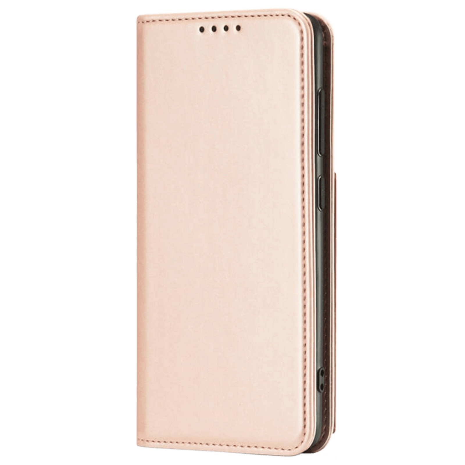 CaseBody Samsung Galaxy A12 Lux Bookcase Hoesje Goud