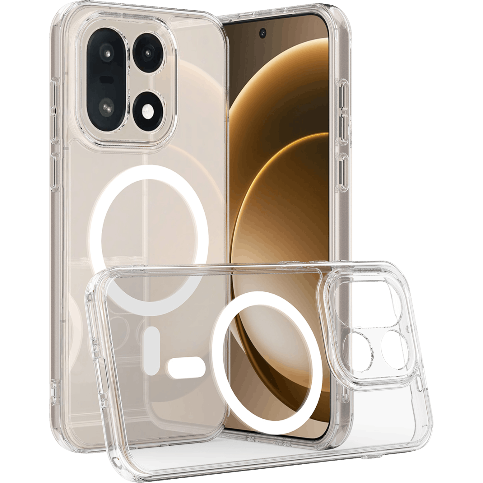 CaseBody OnePlus 15 MagSafe Case Transparant