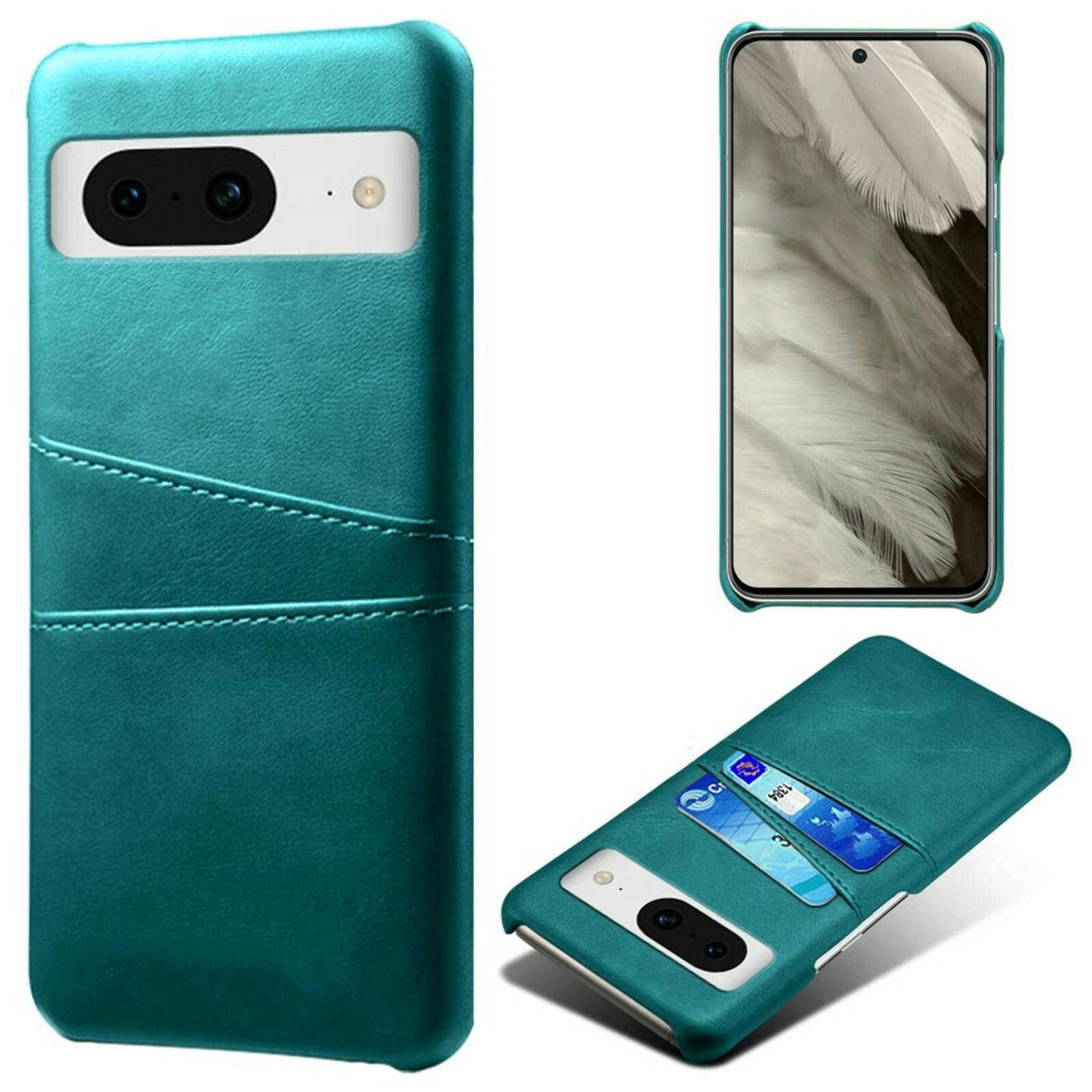 Comfycase Google Pixel 8a Card Case Groenblauw