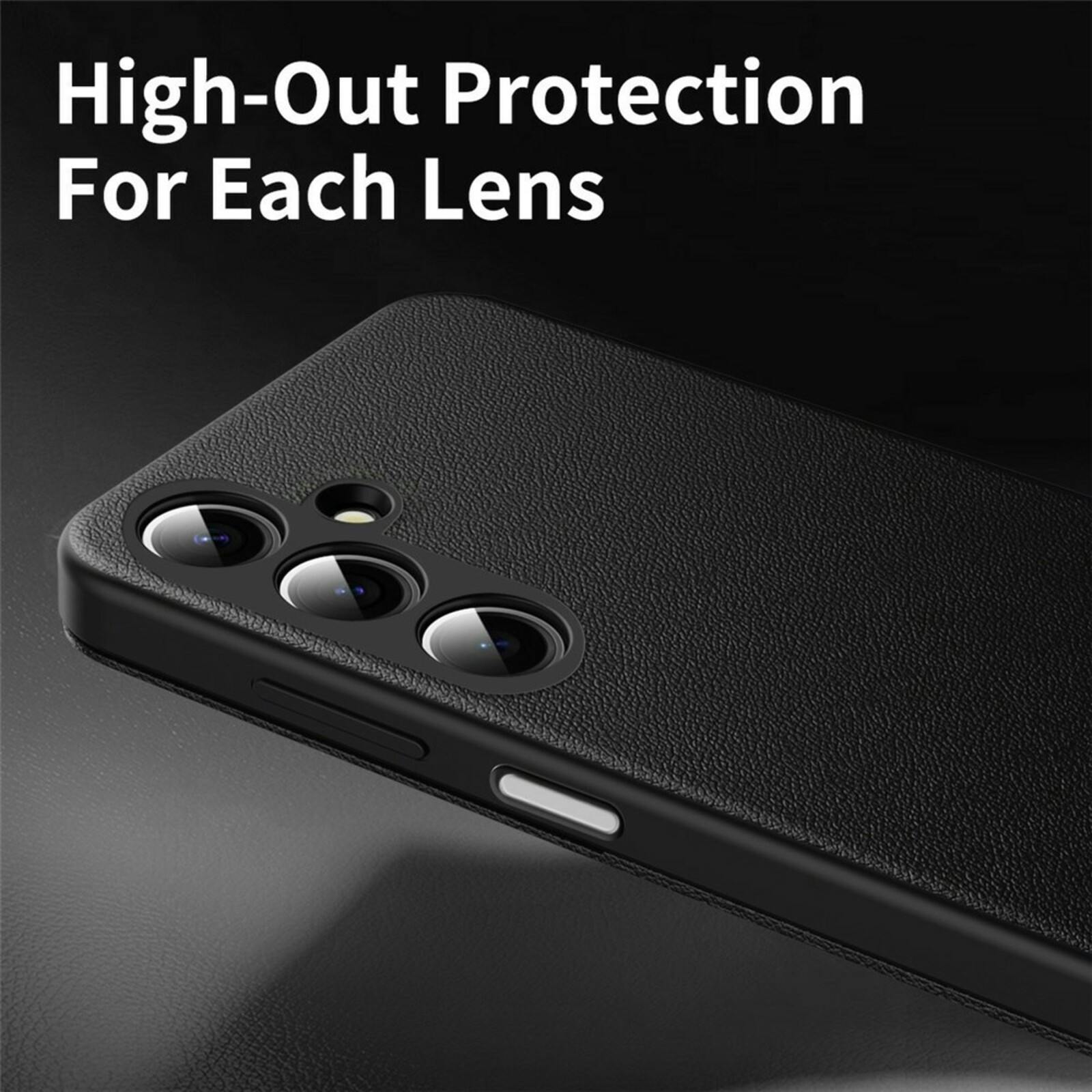 CaseBody Samsung Galaxy A37 Smart Cover Zwart
