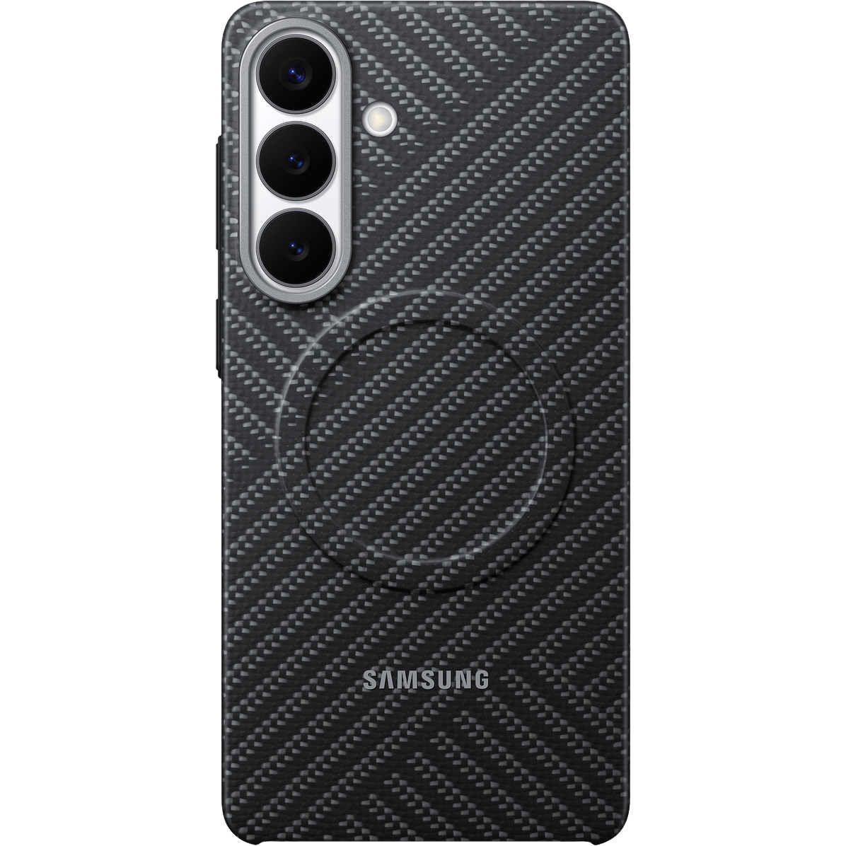 Samsung Galaxy S26 Plus Carbon Magnet Case Grijs