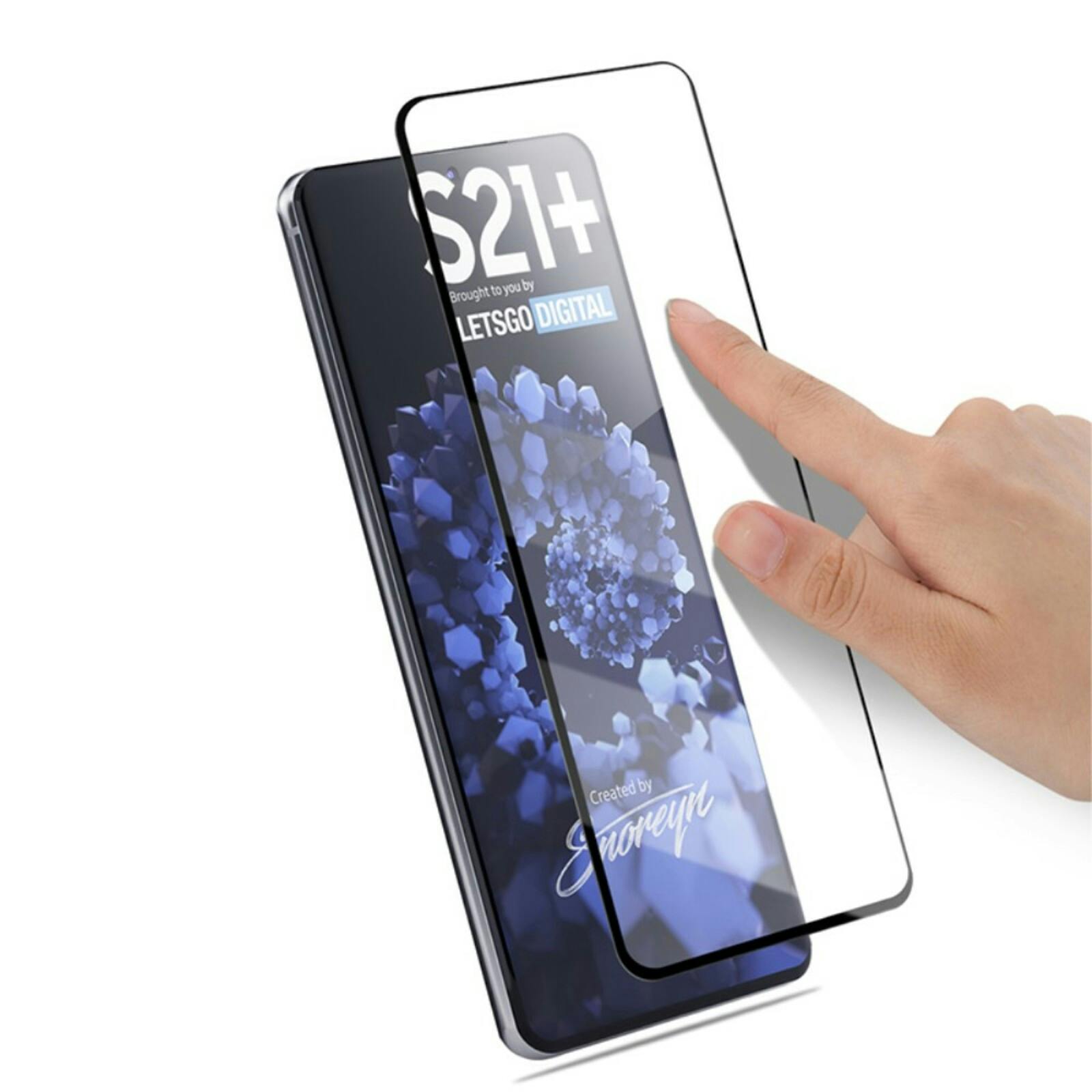 Amorus Samsung Galaxy S21 Plus Screenprotector Gehard Glas Transparant