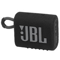 JBL Go 3 Zwart - Voorkant