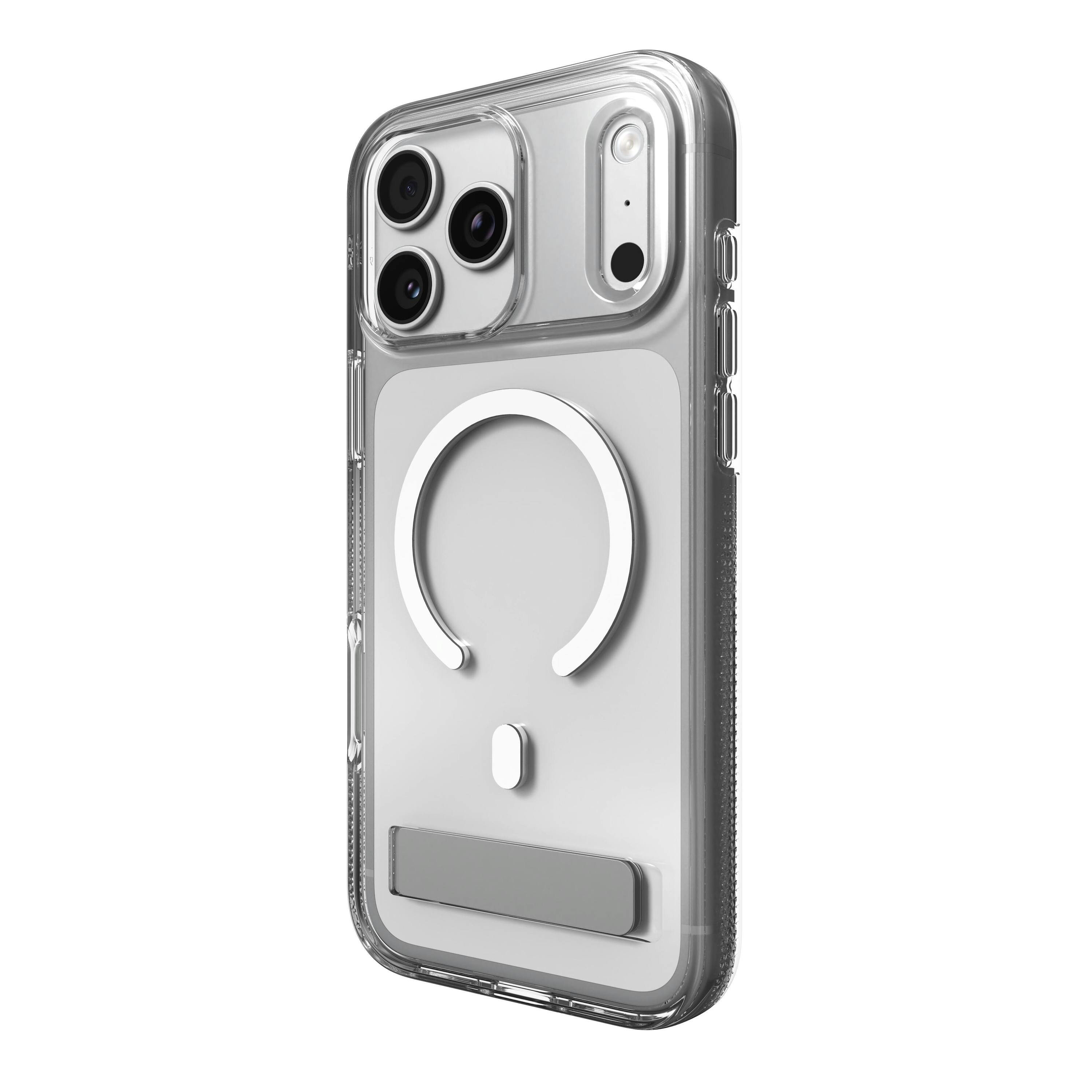 ZAGG iPhone 17 Pro Max/ 18 Pro Max MagSafe Crystal Palace Hoesje met Kickstand Transparant