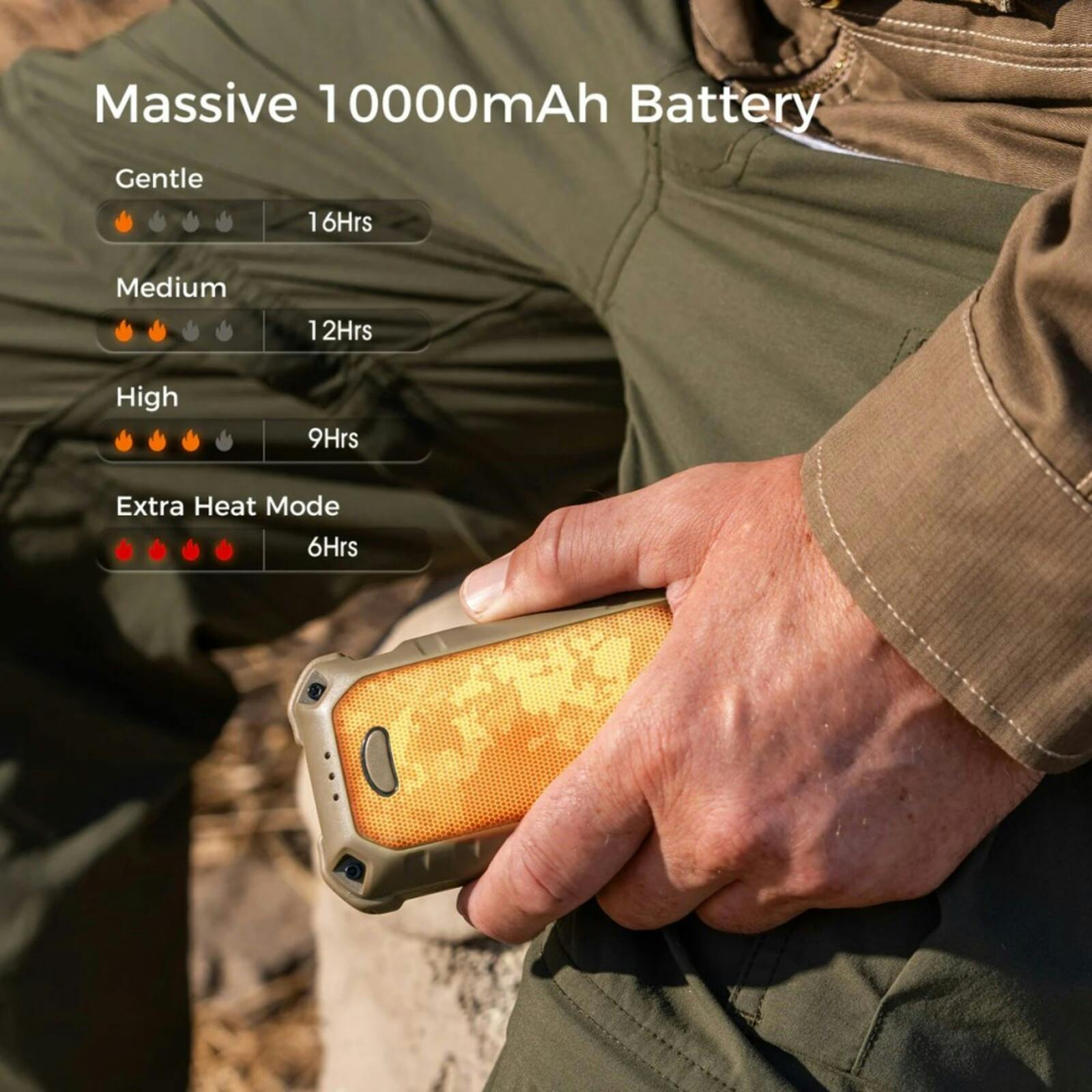 Ocoopa UT4 Extreme Hand Warmer Powerbank Camouflage 10.000 mAh