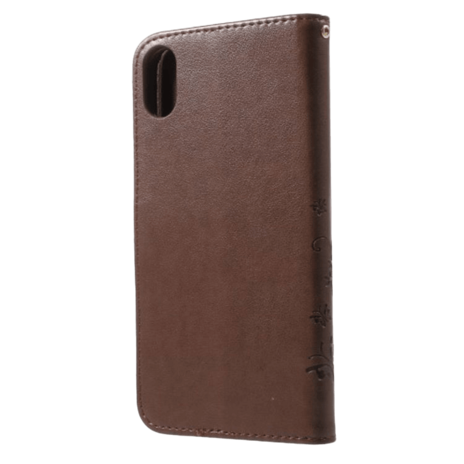 Mocaa iPhone Xs Max Booklet Hoesje Bruin