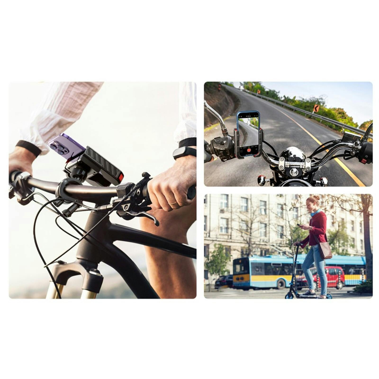 Joyroom Draaibare Fietshouder Zwart