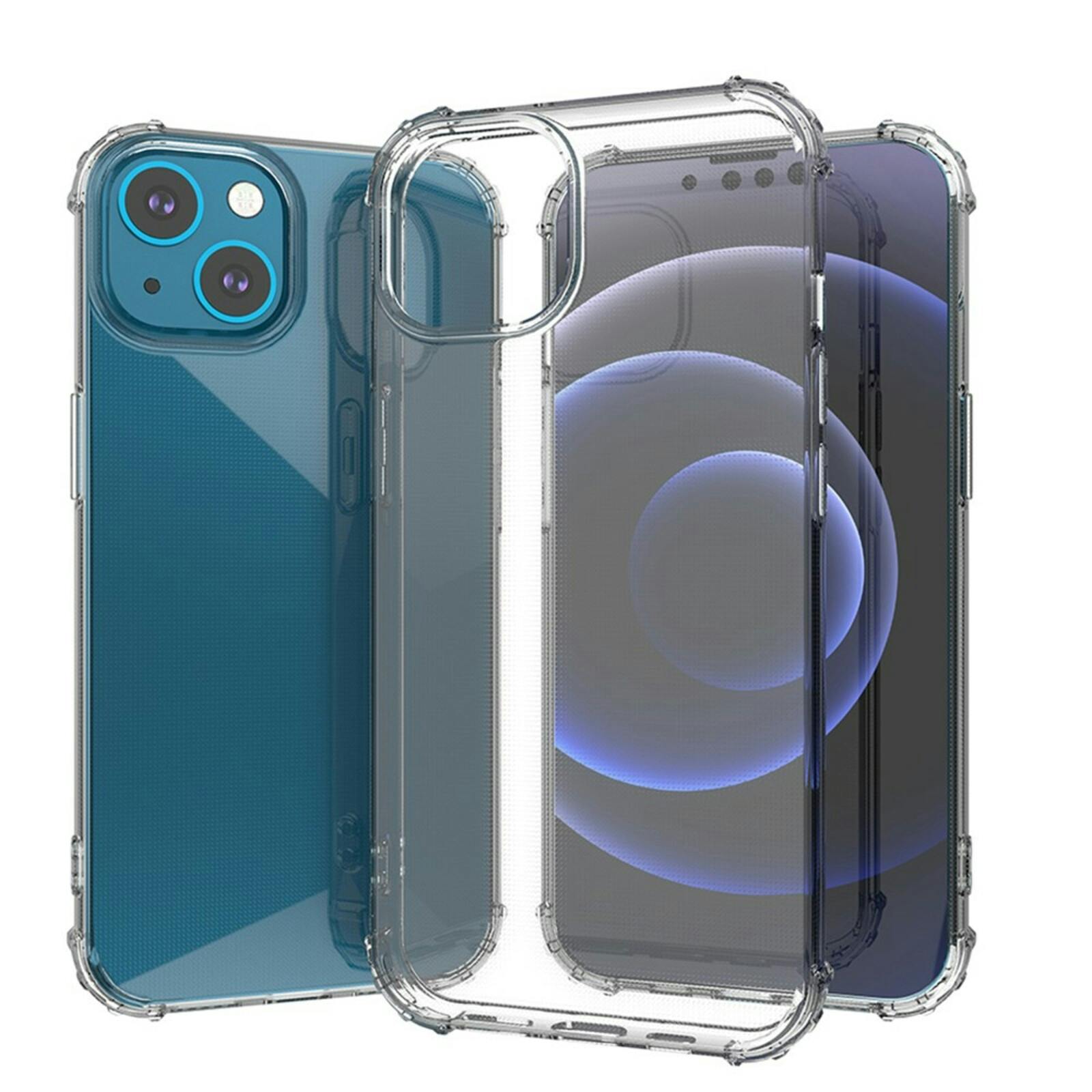 CaseBody iPhone 13 Schokbestendig Hoesje Transparant